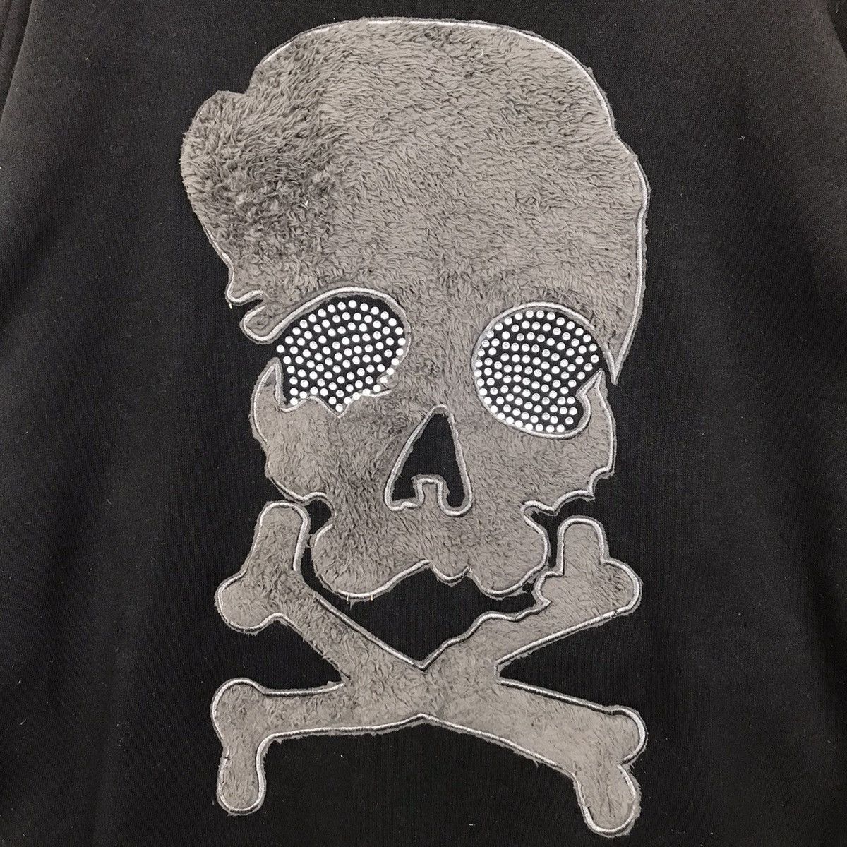 Japanese Brand × Seditionaries Vintage Skull Hoodie Big Logo Size XXL / US 16-18 / IT 52-54 - 2 Thumbnail