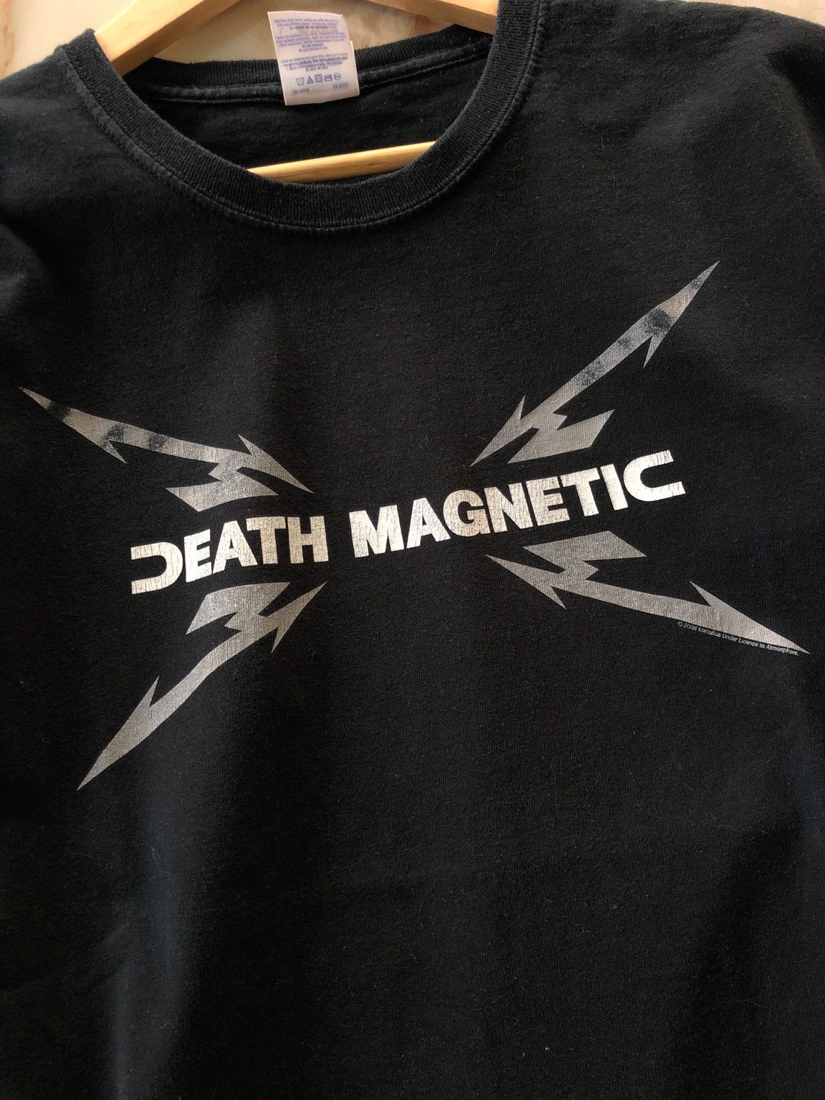 Band Tees × Metallica × Vintage Vintage Metallica 2008 Death Magnetic Tee Size US L / EU 52-54 / 3 - 4 Thumbnail