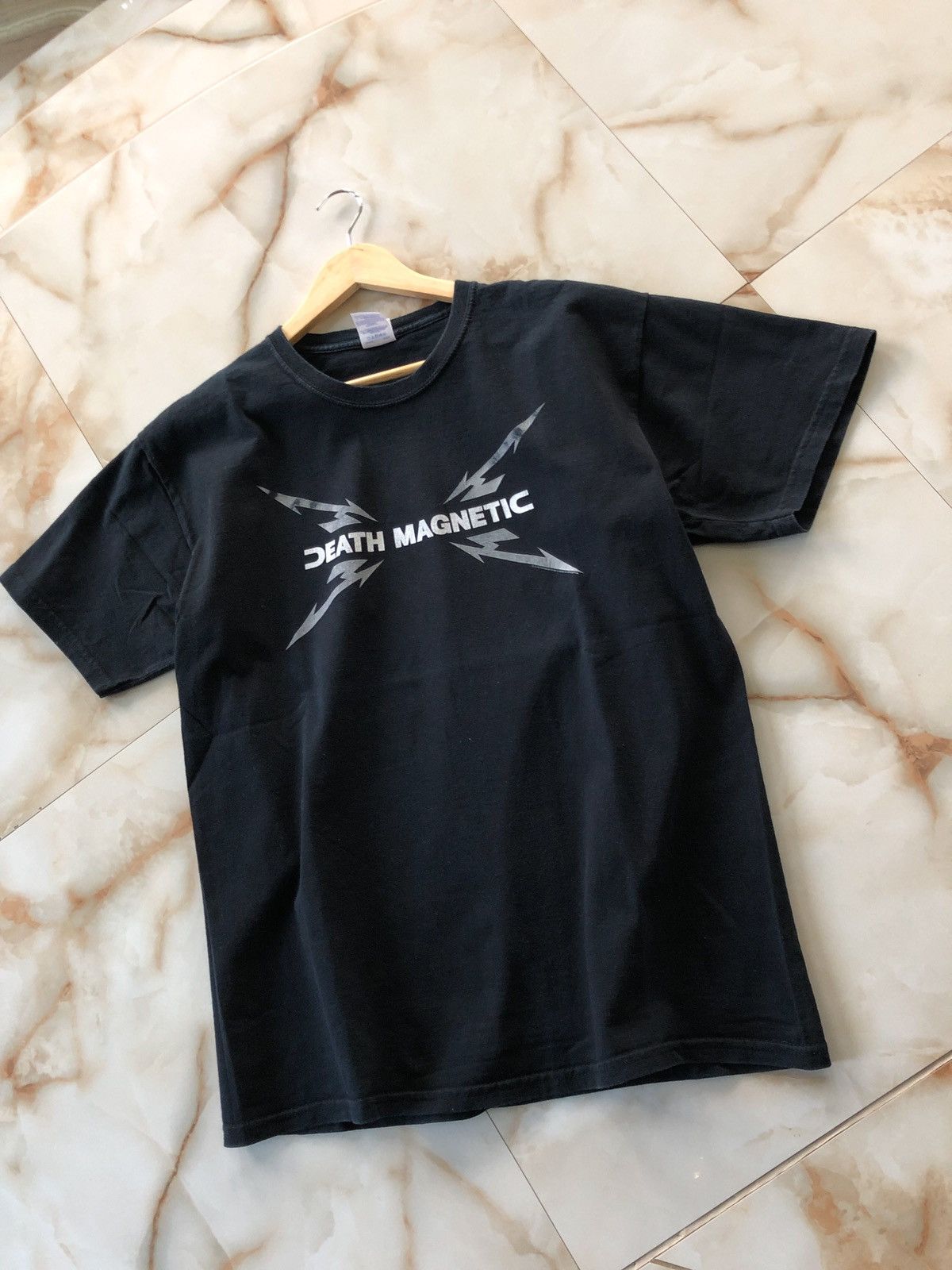 Band Tees × Metallica × Vintage Vintage Metallica 2008 Death Magnetic Tee Size US L / EU 52-54 / 3 - 3 Thumbnail