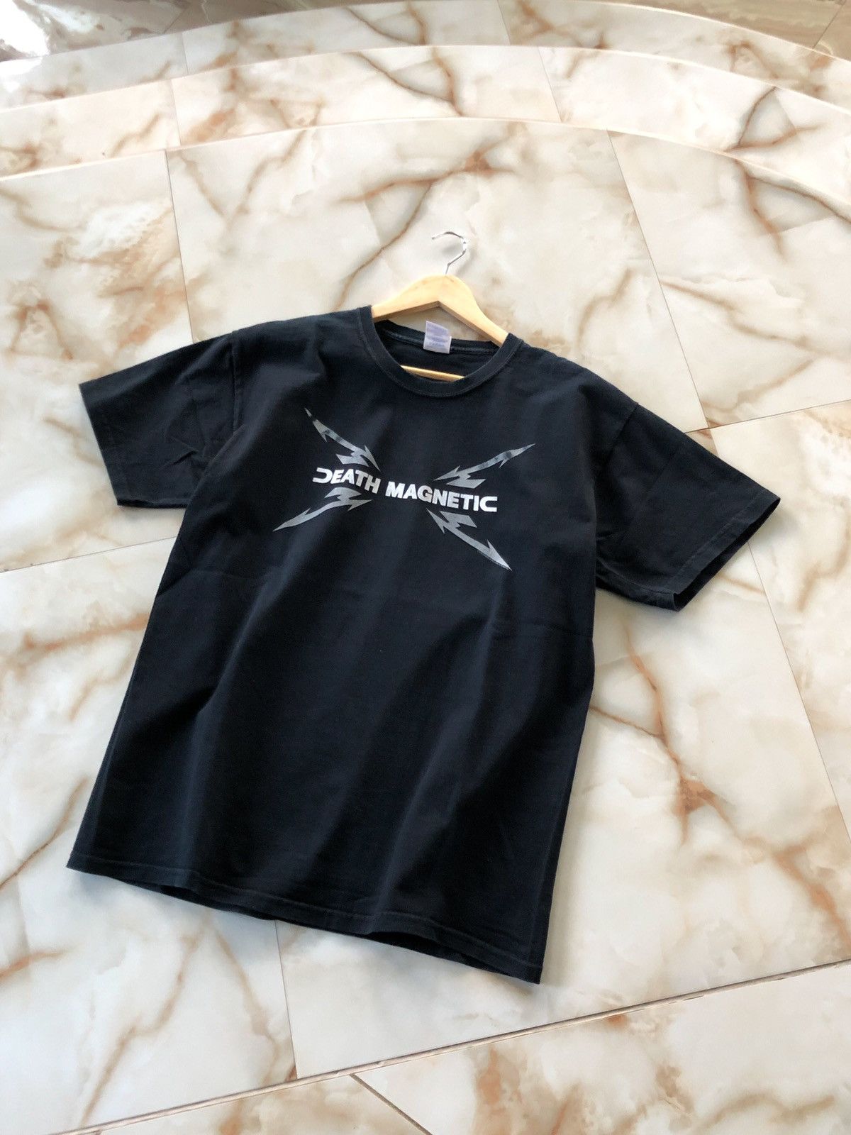 Band Tees × Metallica × Vintage Vintage Metallica 2008 Death Magnetic Tee Size US L / EU 52-54 / 3 - 2 Thumbnail