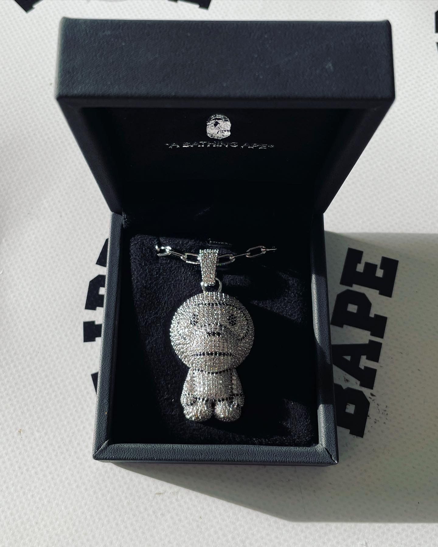 Bape BAPE MILO CRYSTAL STONE NECKLACE | Grailed Bape BAPE MILO CRYSTAL STONE NECKLACE | Grailed