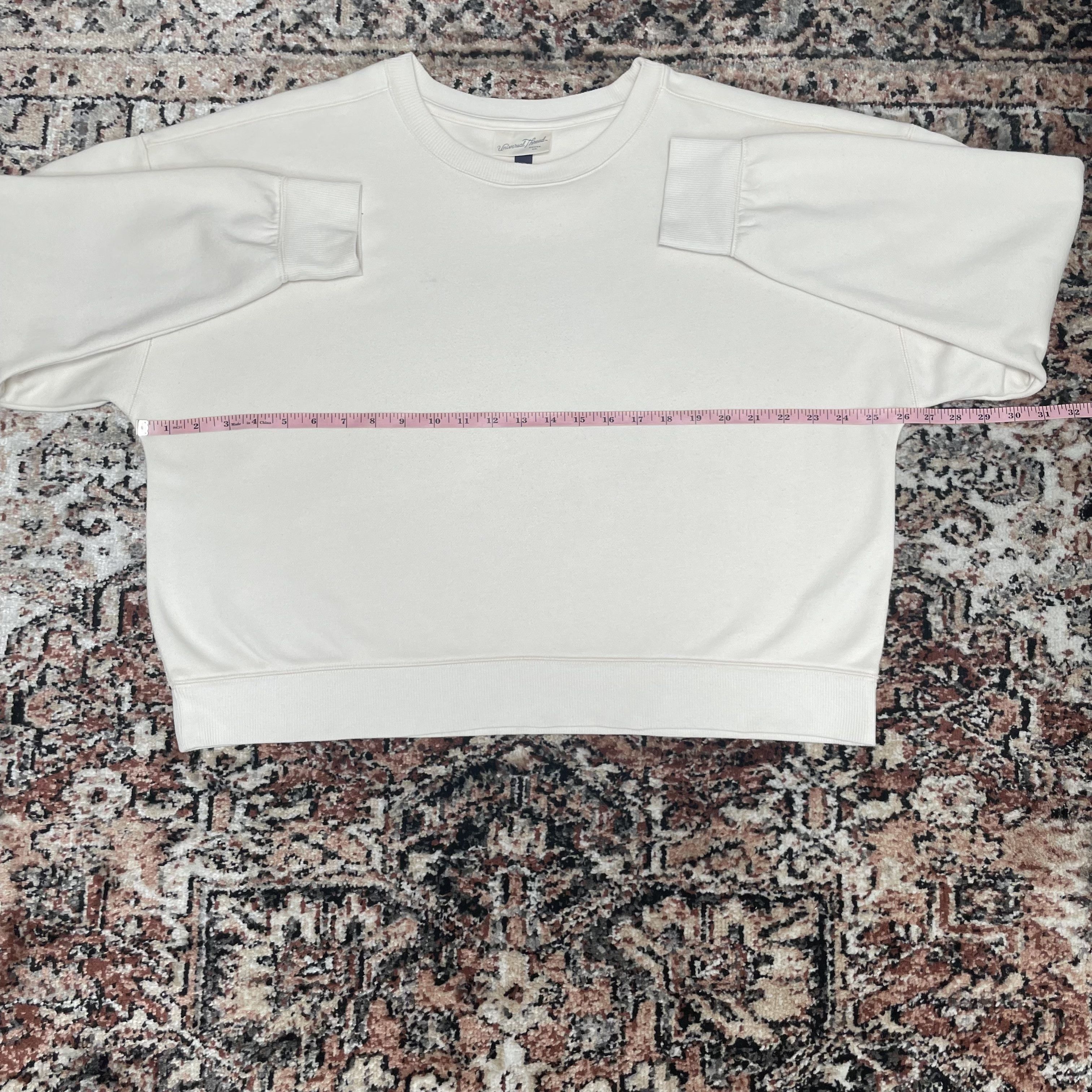 Vintage Universal Thread - Cream Crewneck Size US XXL / EU 58 / 5 - 6 Thumbnail