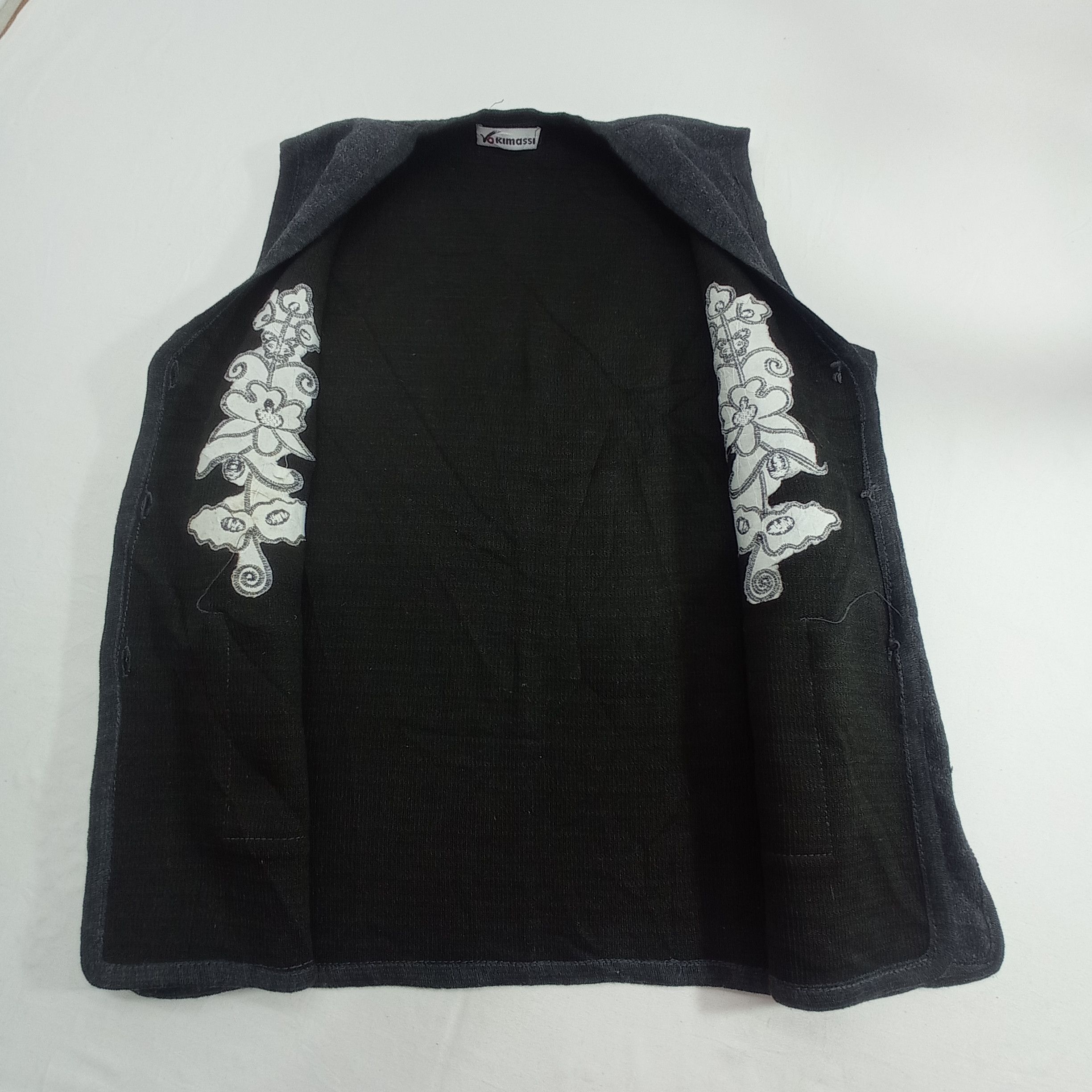 Japanese Brand 🔥Ro Kimassi Flowers Cardigan Vest Size US L / EU 52-54 / 3 - 8 Thumbnail