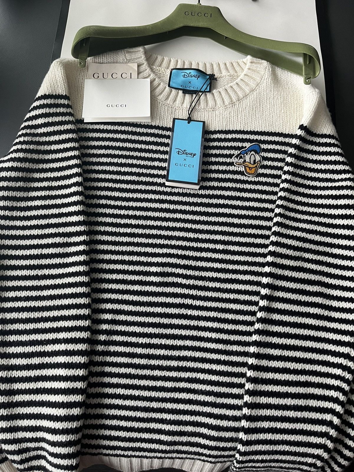 Disney × Gucci $2,800 BrandNew Runway Gucci LimitedEdition Cashmere Sweater Size US L / EU 52-54 / 3 - 19 Thumbnail