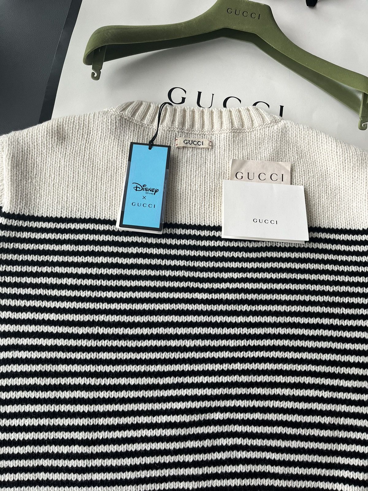 Disney × Gucci $2,800 BrandNew Runway Gucci LimitedEdition Cashmere Sweater Size US L / EU 52-54 / 3 - 21 Thumbnail