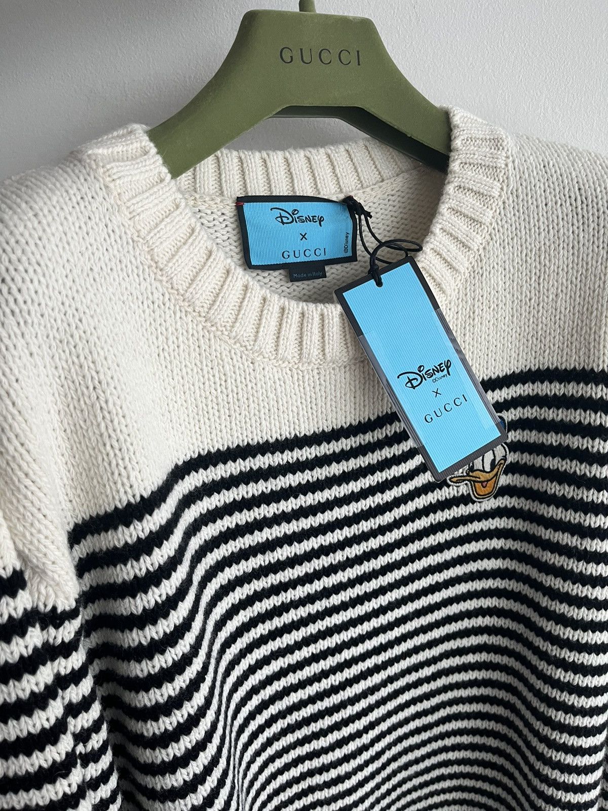 Disney × Gucci $2,800 BrandNew Runway Gucci LimitedEdition Cashmere Sweater Size US L / EU 52-54 / 3 - 23 Thumbnail