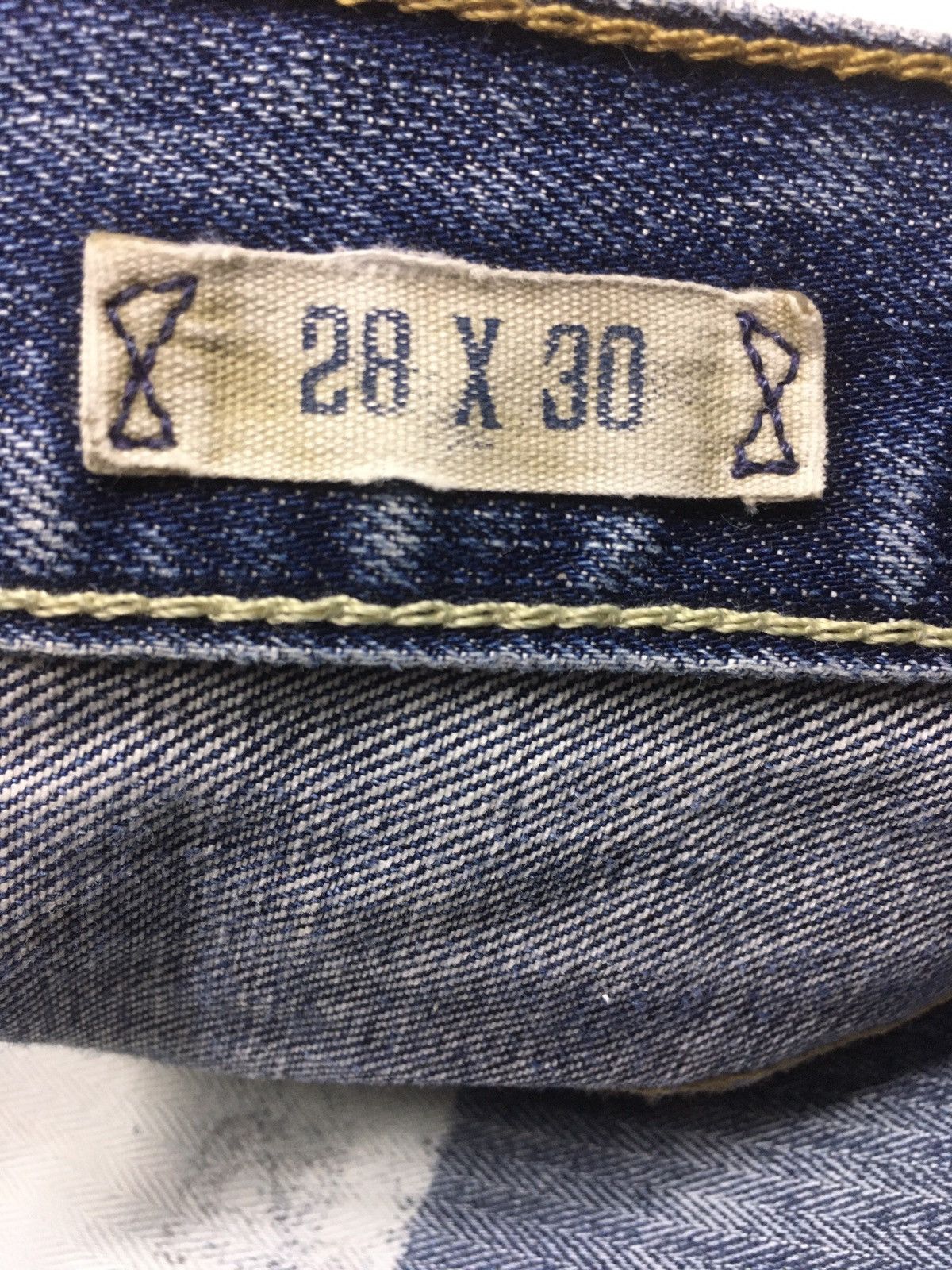 Polo Ralph Lauren vintage blue-wash distressed RL67 denim jeans Size US 30 / EU 46 - 15 Thumbnail