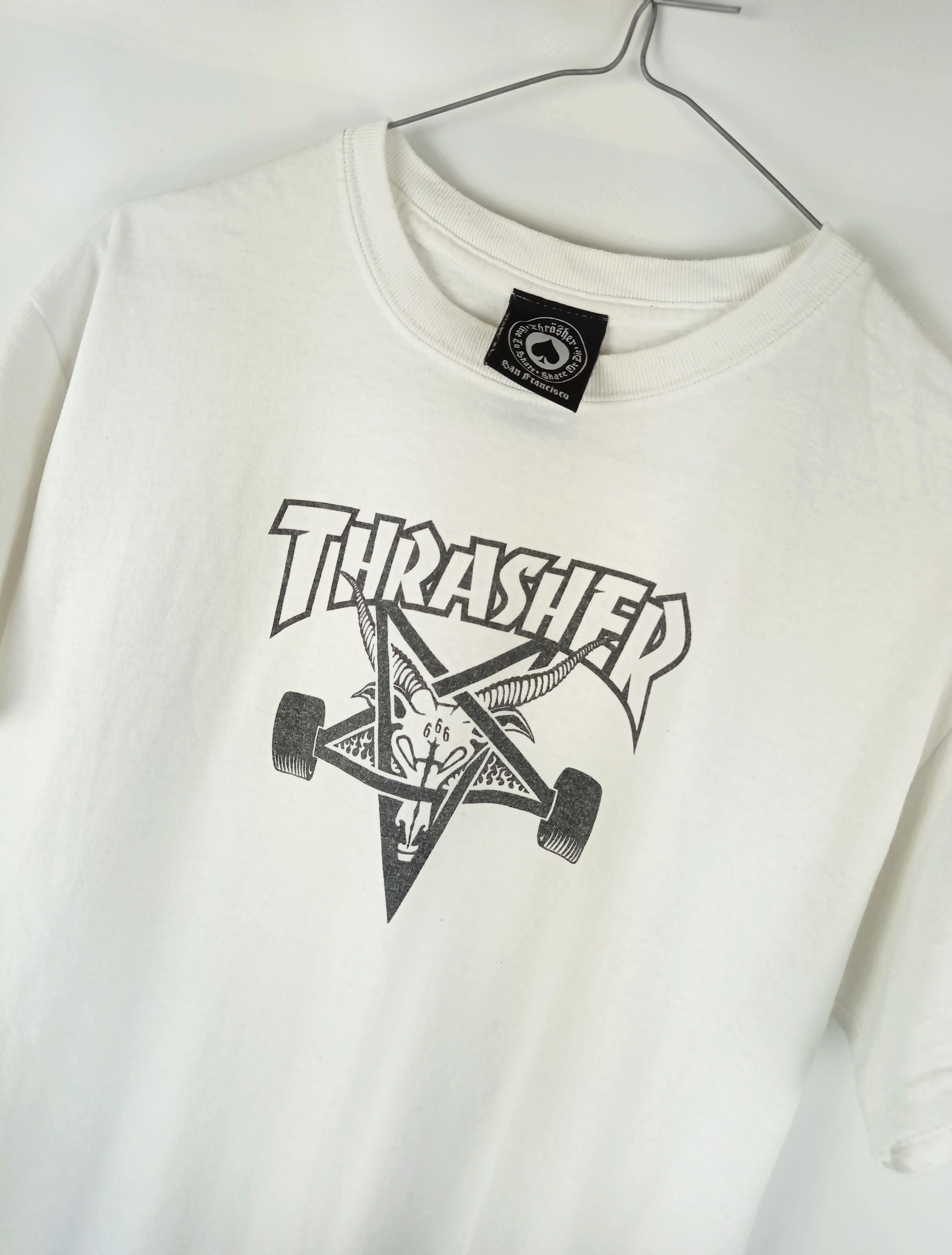 Thrasher hotsell pentagram tee