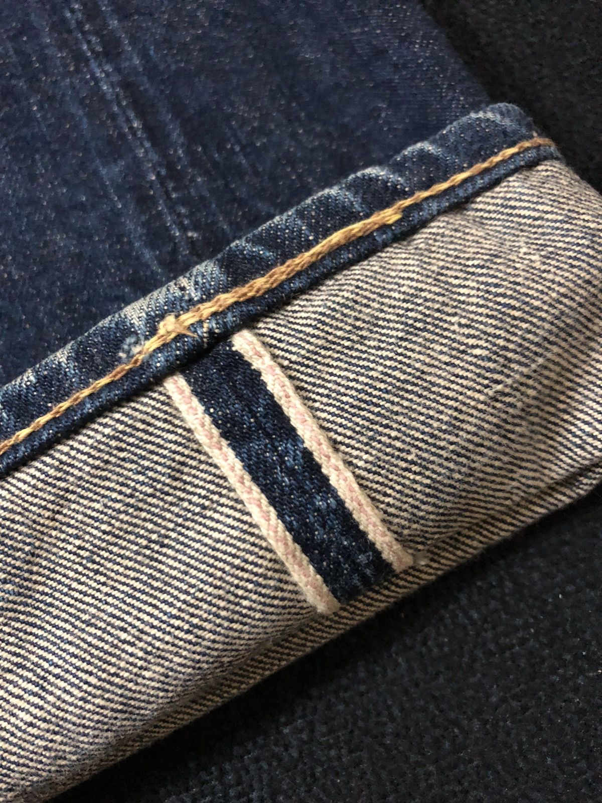 Buzz Rickson's × Vintage VINTAGE BUZZ RICKSON SELVEDGE BLUE DENIM JEANS Size US 29 - 3 Thumbnail