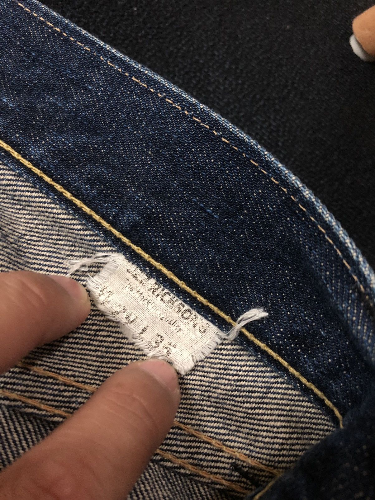 Buzz Rickson's × Vintage VINTAGE BUZZ RICKSON SELVEDGE BLUE DENIM JEANS Size US 29 - 6 Thumbnail