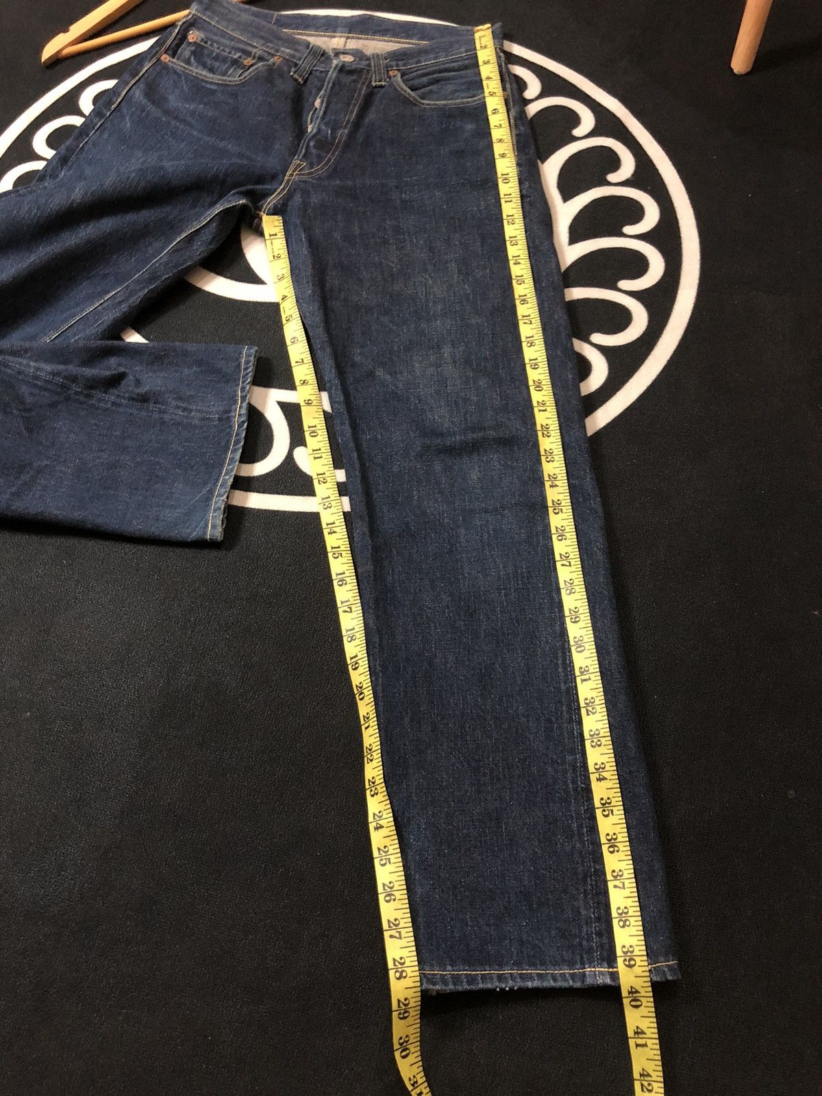 Buzz Rickson's × Vintage VINTAGE BUZZ RICKSON SELVEDGE BLUE DENIM JEANS Size US 29 - 17 Thumbnail