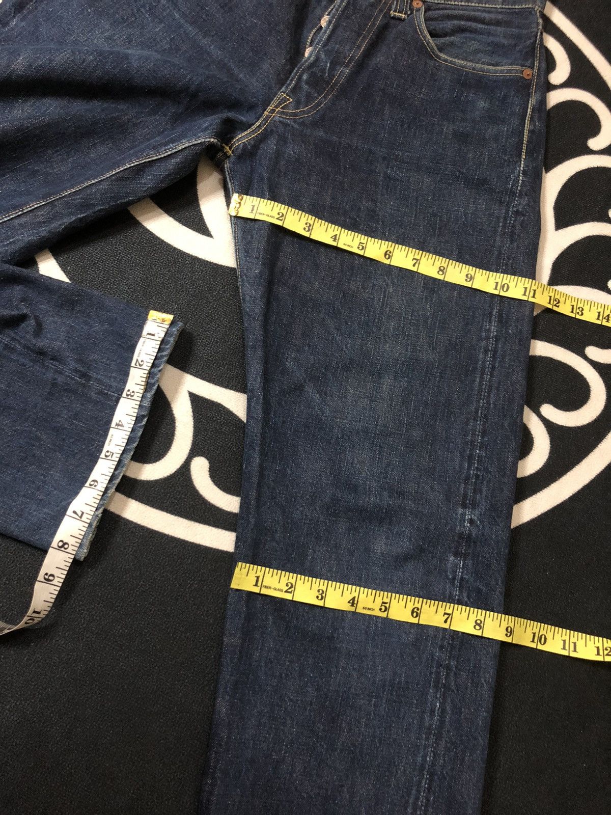 Buzz Rickson's × Vintage VINTAGE BUZZ RICKSON SELVEDGE BLUE DENIM JEANS Size US 29 - 16 Thumbnail