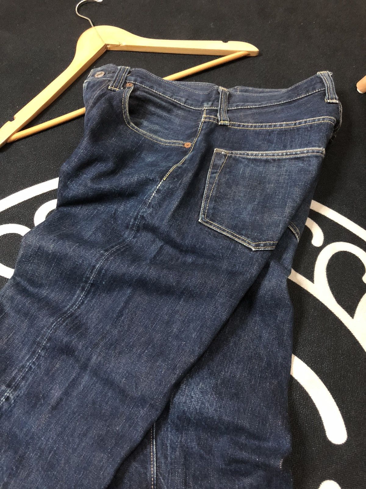 Buzz Rickson's × Vintage VINTAGE BUZZ RICKSON SELVEDGE BLUE DENIM JEANS Size US 29 - 14 Thumbnail