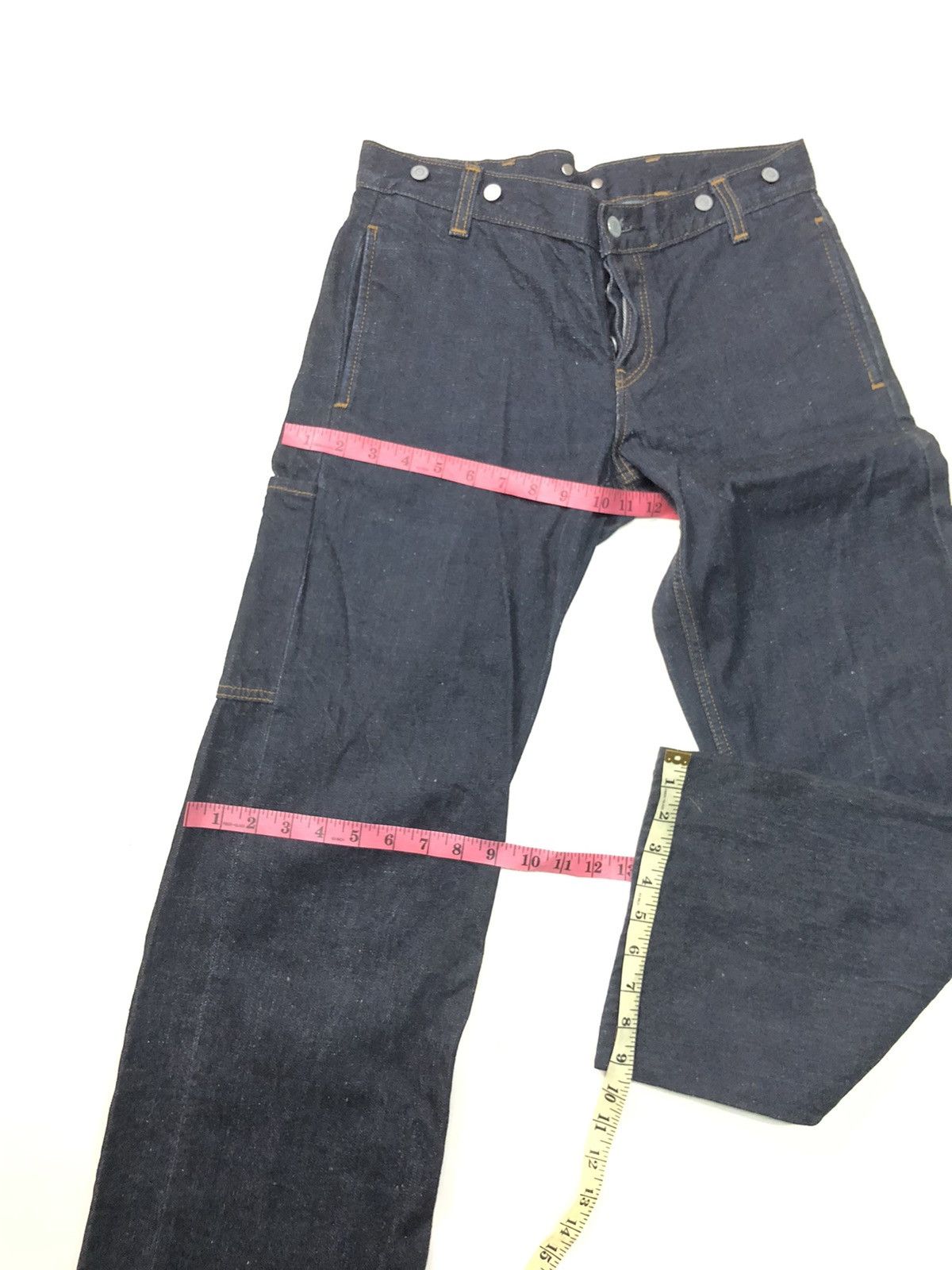 Margaret Howell RARE MARGARET HOWELL X EDWIN WORKER BAGGY SELVEDGE DENIM Size US 30 / EU 46 - 21 Thumbnail