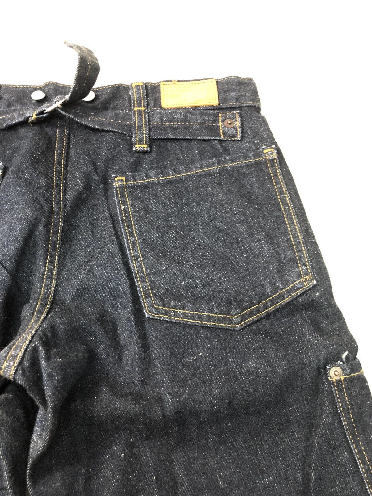 Margaret Howell RARE MARGARET HOWELL X EDWIN WORKER BAGGY SELVEDGE DENIM Size US 30 / EU 46 - 15 Thumbnail
