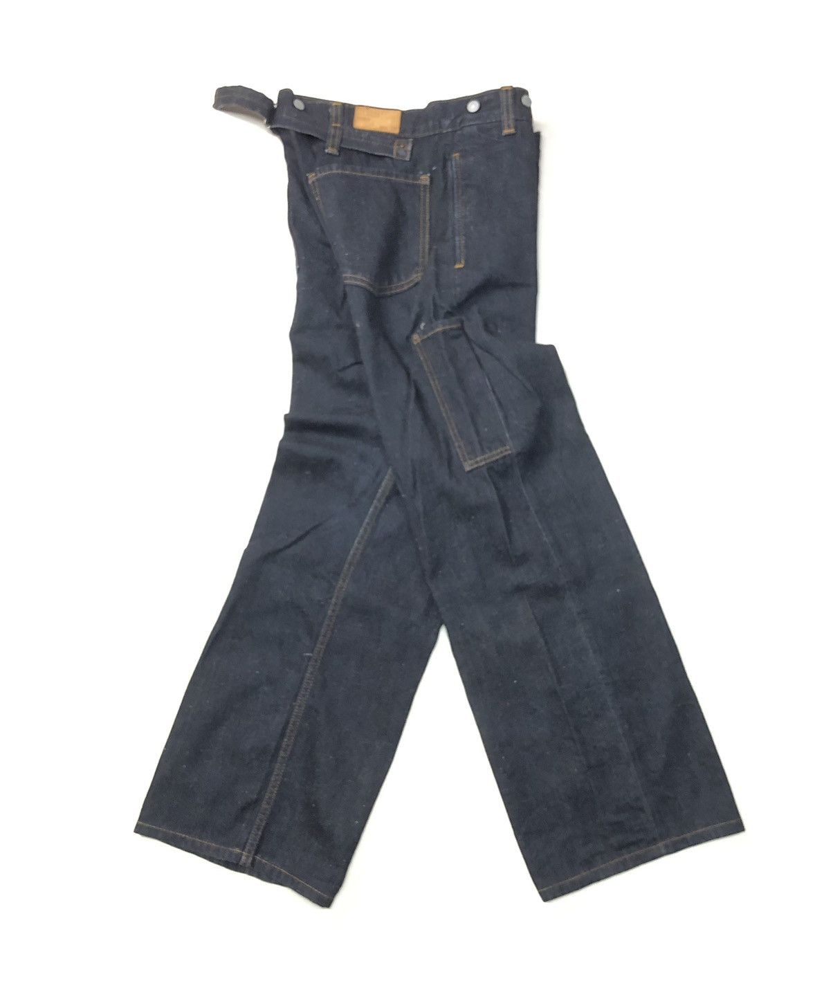 image of Margaret Howell X Edwin Worker Baggy Selvedge Denim in Blue Indigo, Men's (Size 30)