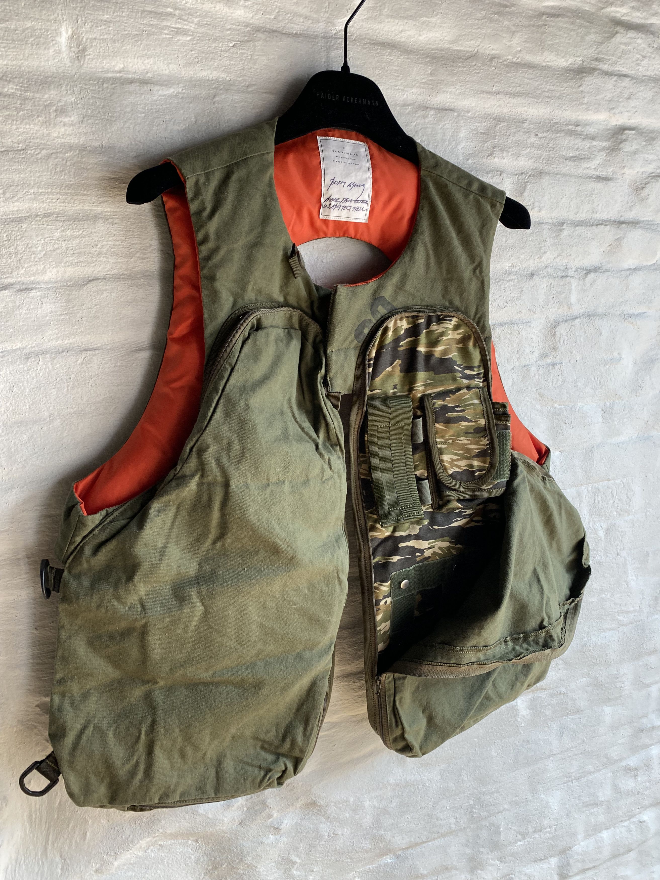 READYMADE Body armor vest Vintage US ARMY TENT Size US M / EU 48-50 / 2 - 2 Thumbnail