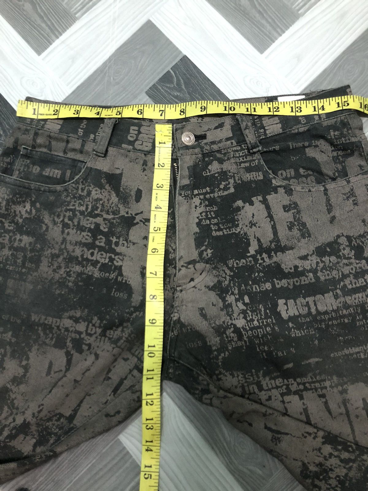 Japanese Brand × Seditionaries × Vintage VINTAGE BERNINGS OVER PRINT PUNK BONDAGE HYSTERIC INSPIRED Size US 31 - 8 Thumbnail