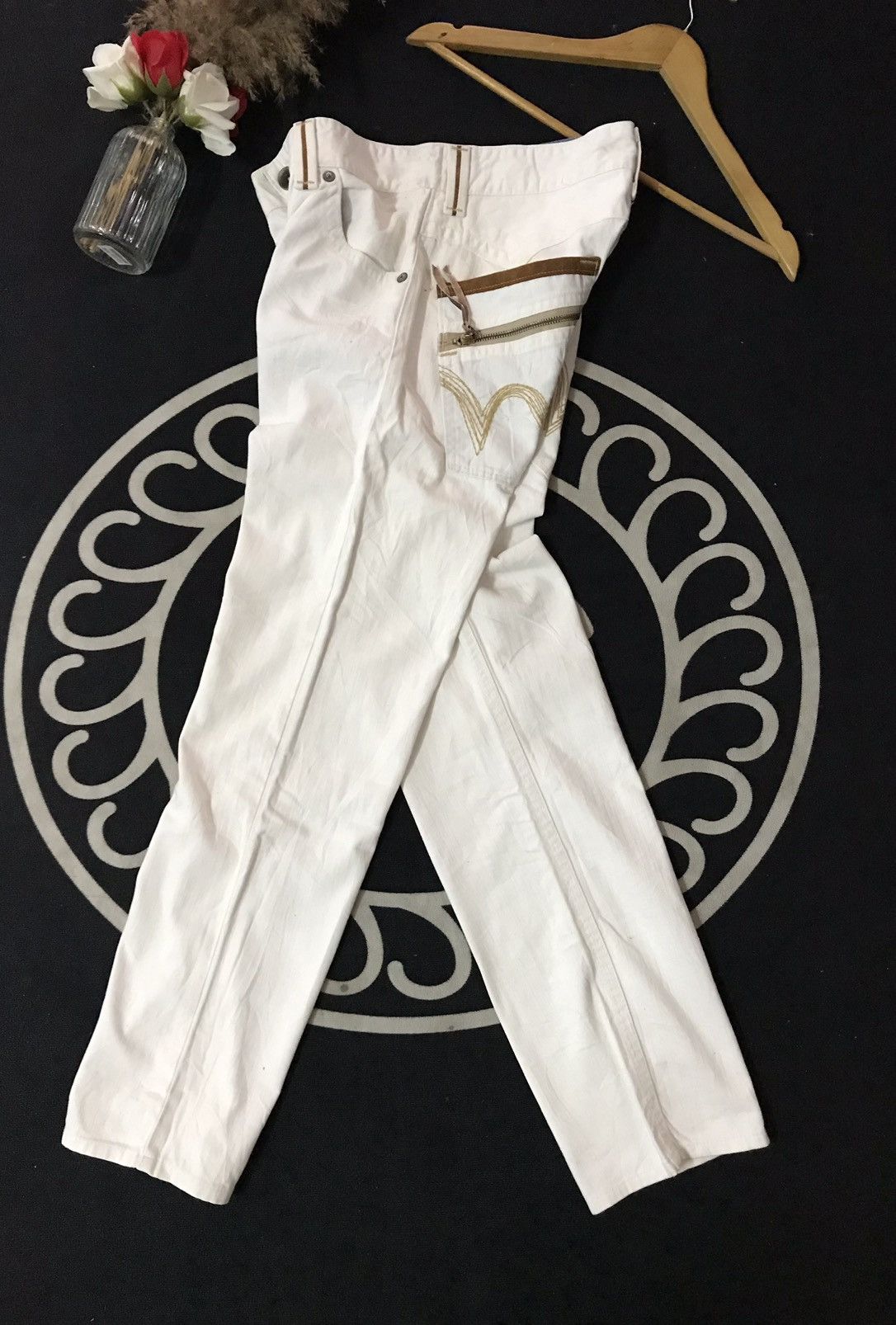 Edwin × Japanese Brand × Vintage VINTAGE EDWIN EXCLUSIVE VINTAGE TOKYO JAPAN WHITE CREAM Size US 30 / EU 46 - 7 Thumbnail