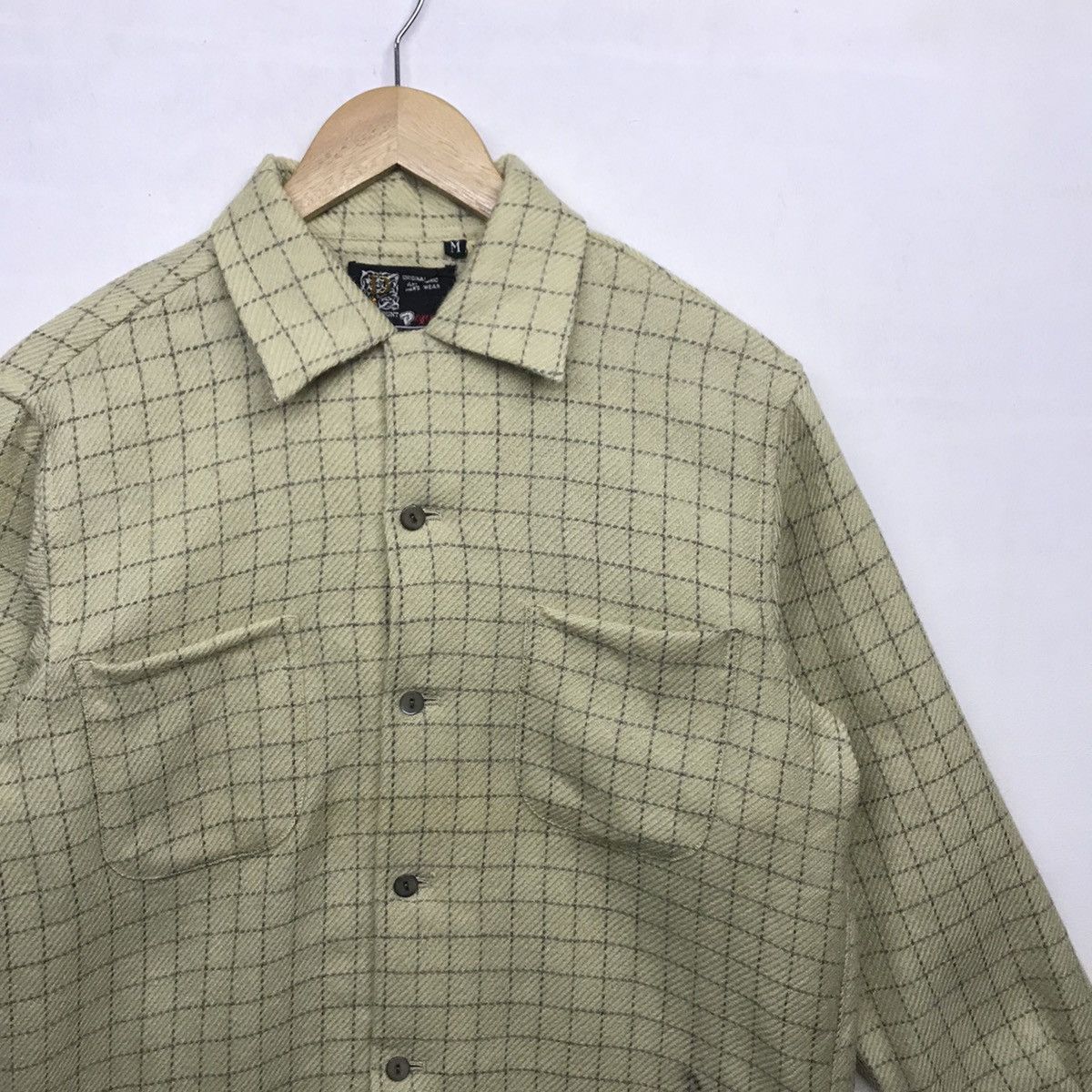 Flannel × Japanese Brand Poppy Flannel Shirt Size US M / EU 48-50 / 2 - 3 Thumbnail