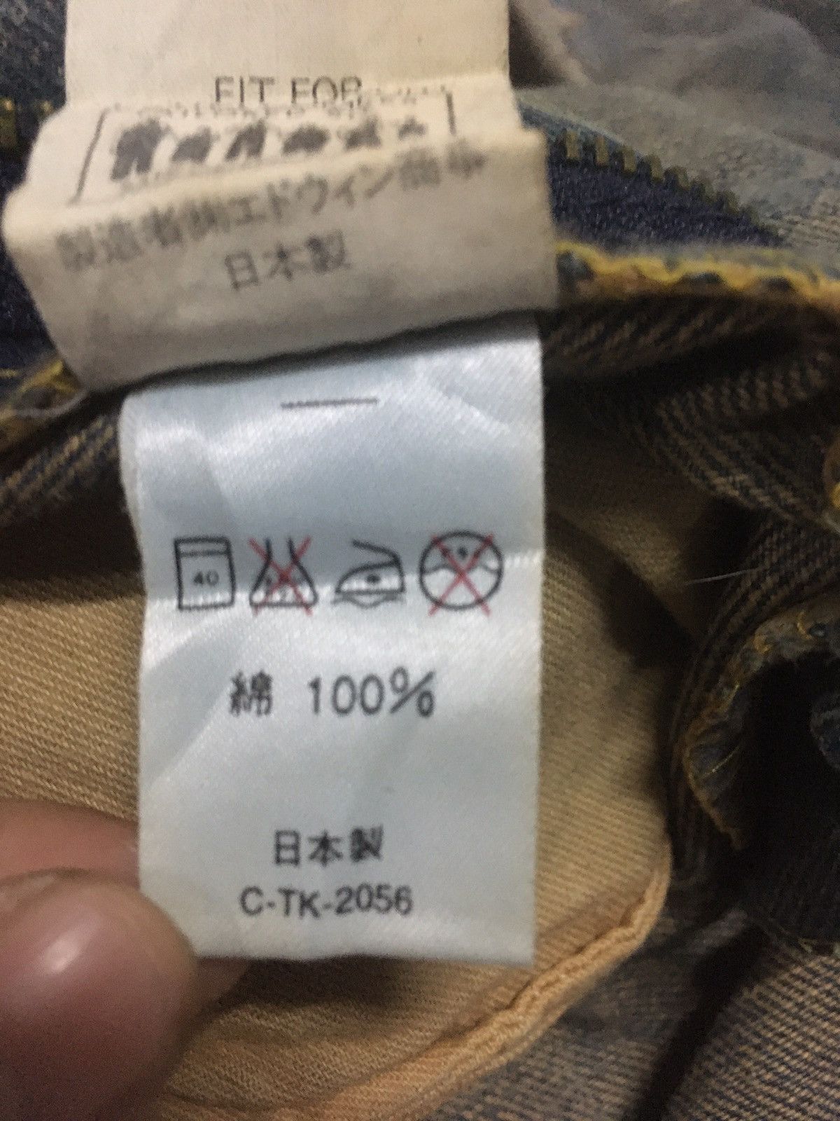 Lee × Vintage Vintage 90s lee rides rusty blue distressed denim Size US 28 / EU 44 - 16 Thumbnail