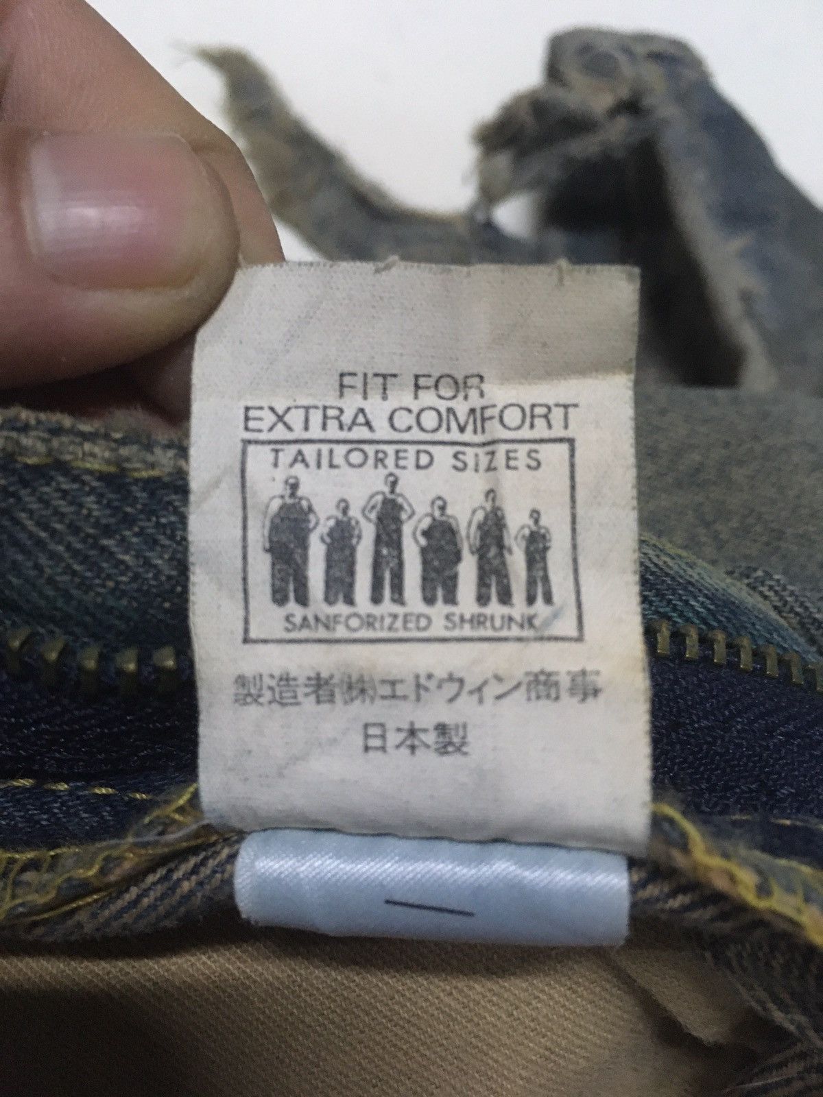 Lee × Vintage Vintage 90s lee rides rusty blue distressed denim Size US 28 / EU 44 - 15 Thumbnail