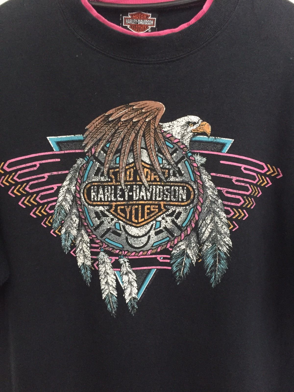Harley Davidson Vintage 1992 Harley Davidson Tee Size US L / EU 52-54 / 3 - 2 Thumbnail
