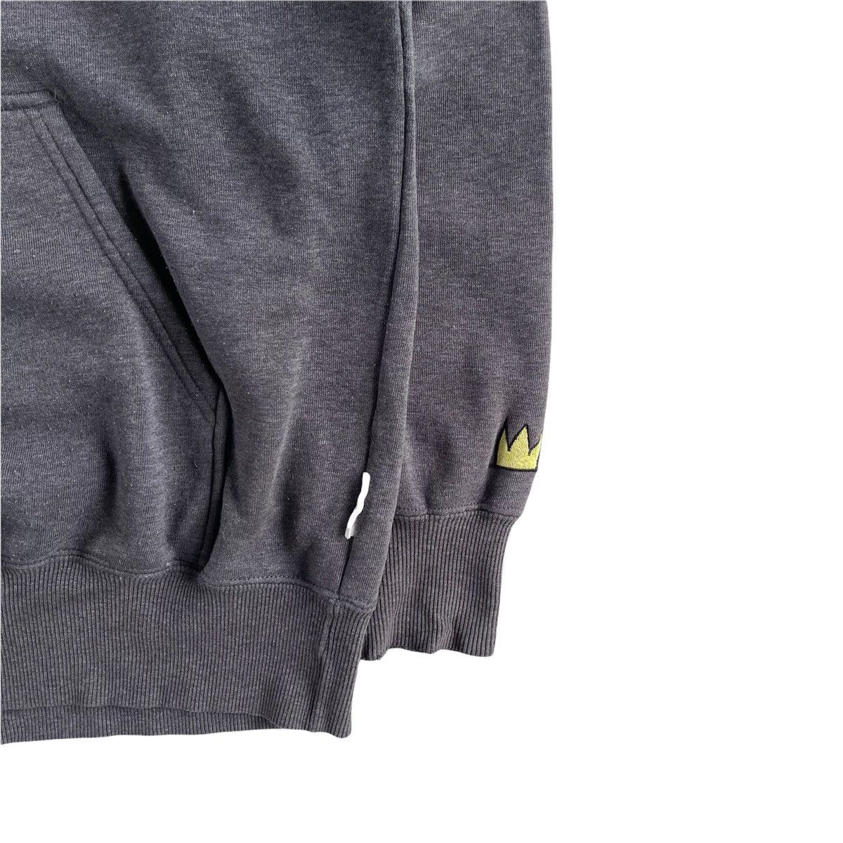Jean-Michel Basquiat × Vintage 90s Jean Micheal Basquiat Sun Faded Hoodie Size US M / EU 48-50 / 2 - 5 Thumbnail