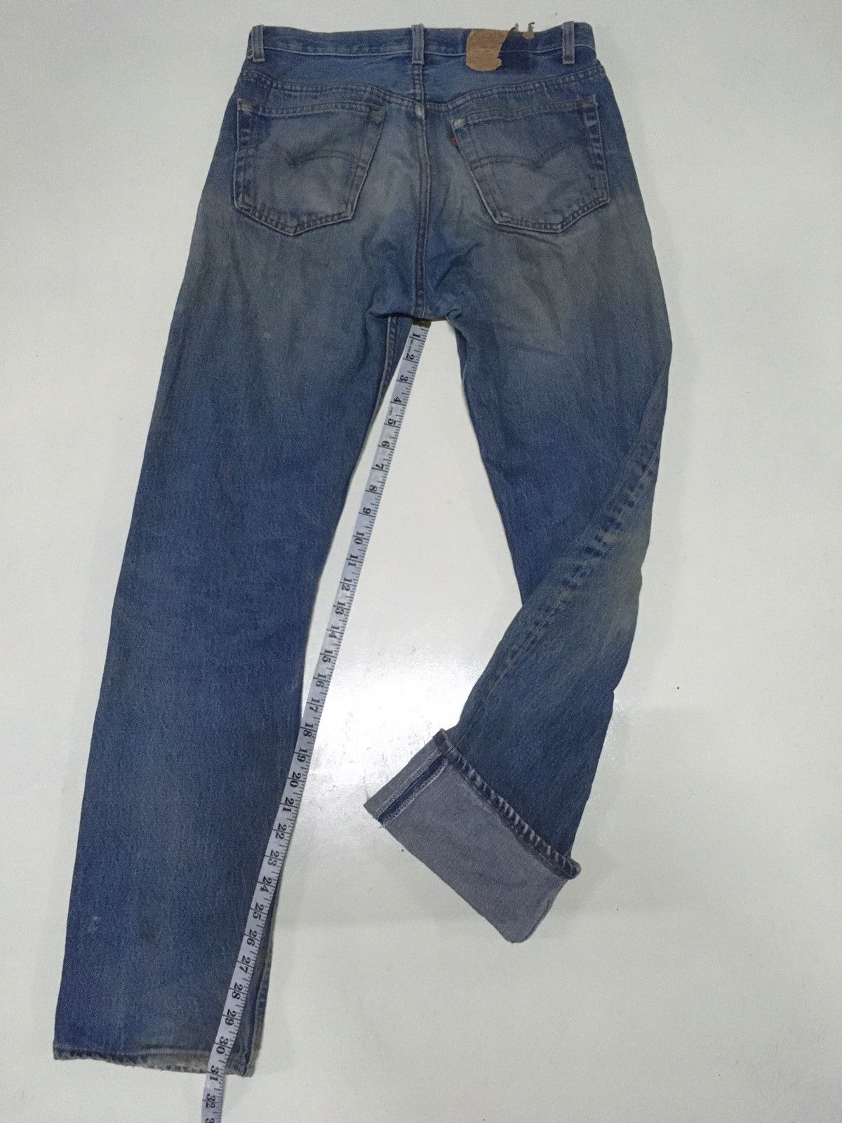 Levi's Vintage Clothing × Vintage True Vintage 70s Levi’s 501 rusty distressed denim Size US 32 / EU 48 - 3 Thumbnail