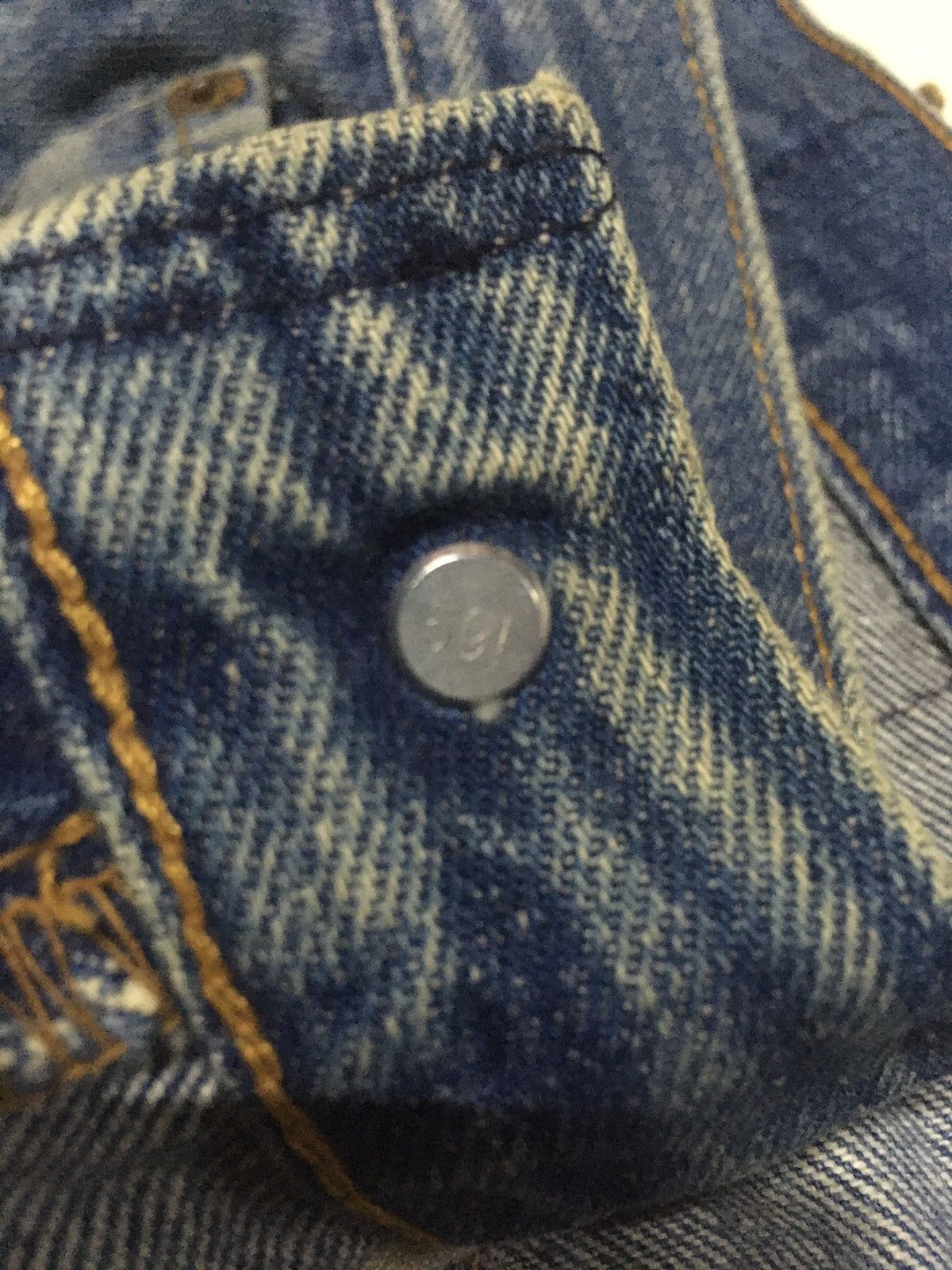 Levi's Vintage Clothing × Vintage True Vintage 70s Levi’s 501 rusty distressed denim Size US 32 / EU 48 - 11 Thumbnail