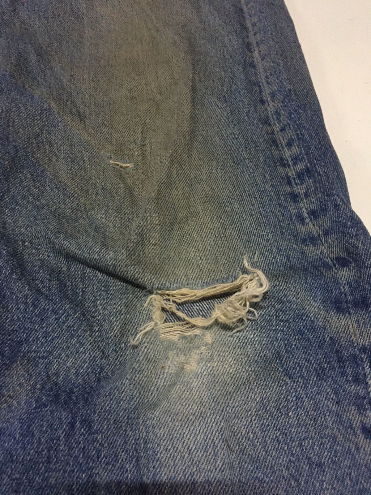 Levi's Vintage Clothing × Vintage True Vintage 70s Levi’s 501 rusty distressed denim Size US 32 / EU 48 - 9 Thumbnail