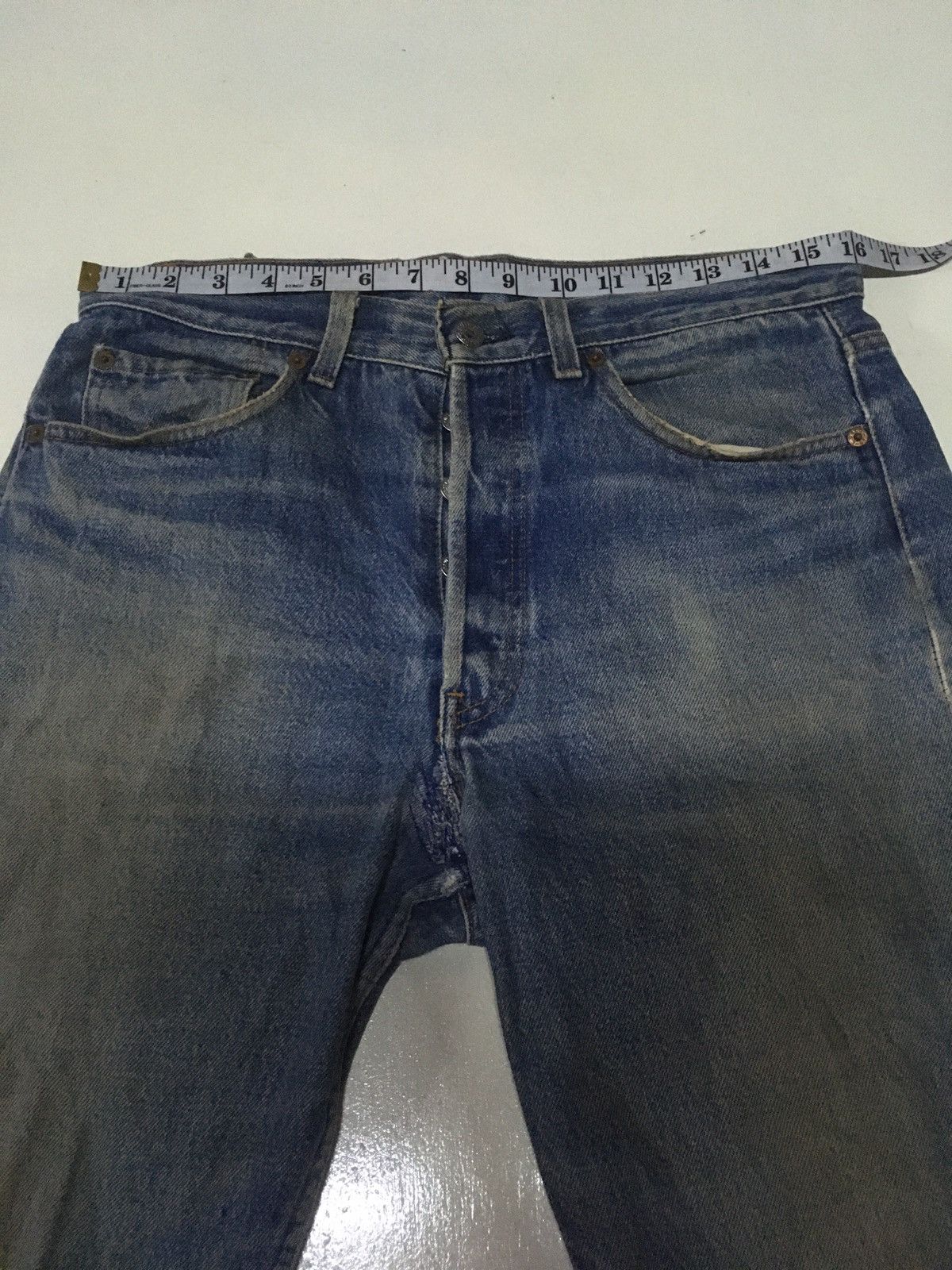 Levi's Vintage Clothing × Vintage True Vintage 70s Levi’s 501 rusty distressed denim Size US 32 / EU 48 - 4 Thumbnail