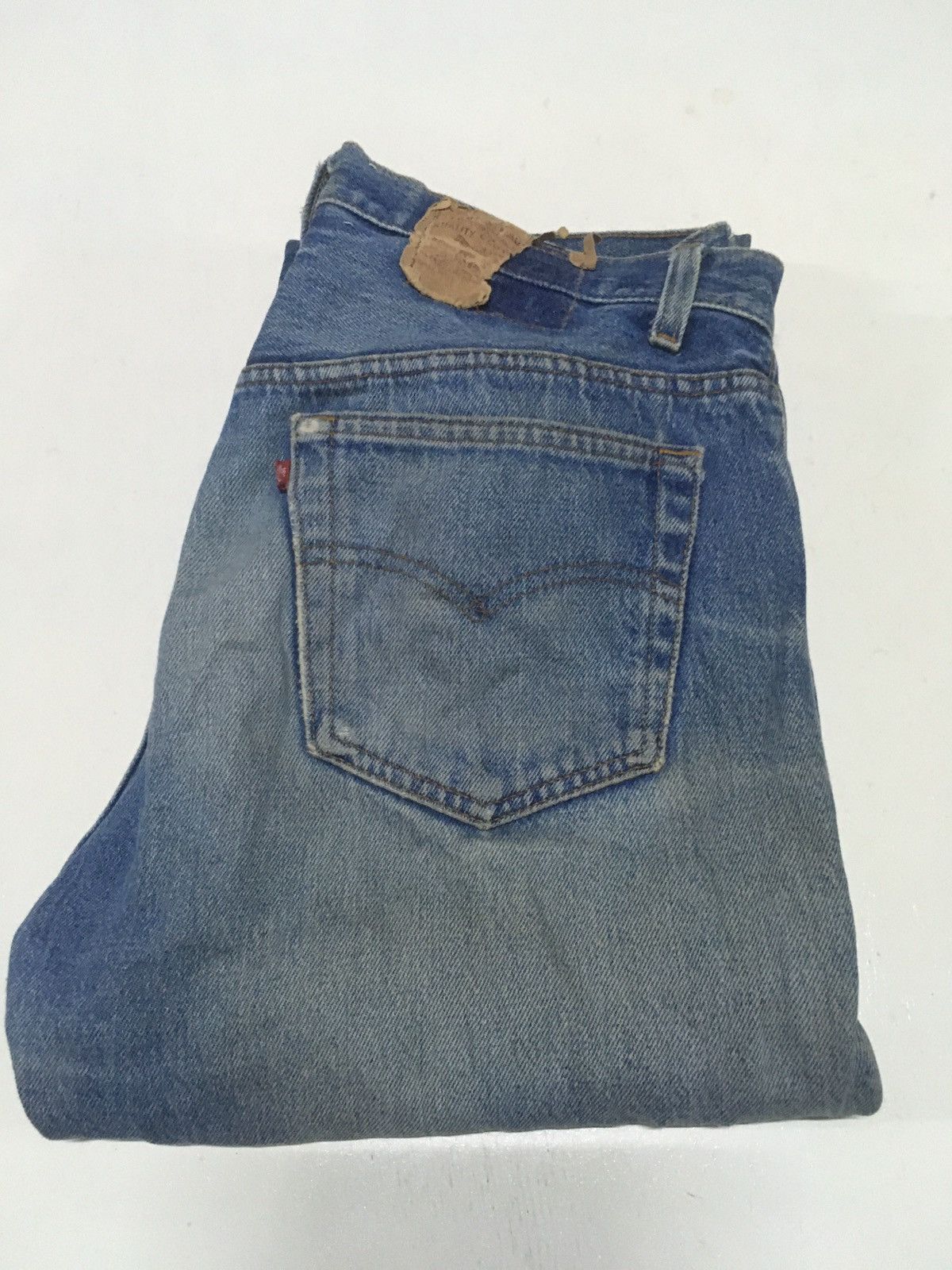 Levi's Vintage Clothing × Vintage True Vintage 70s Levi’s 501 rusty distressed denim Size US 32 / EU 48 - 1 Thumbnail
