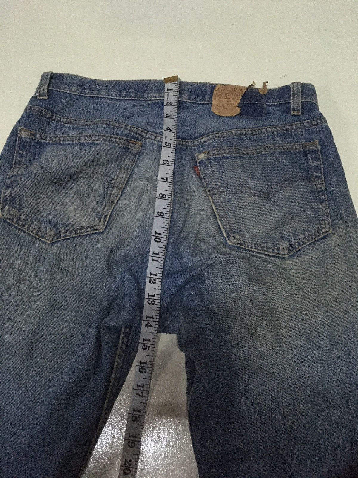 Levi's Vintage Clothing × Vintage True Vintage 70s Levi’s 501 rusty distressed denim Size US 32 / EU 48 - 6 Thumbnail