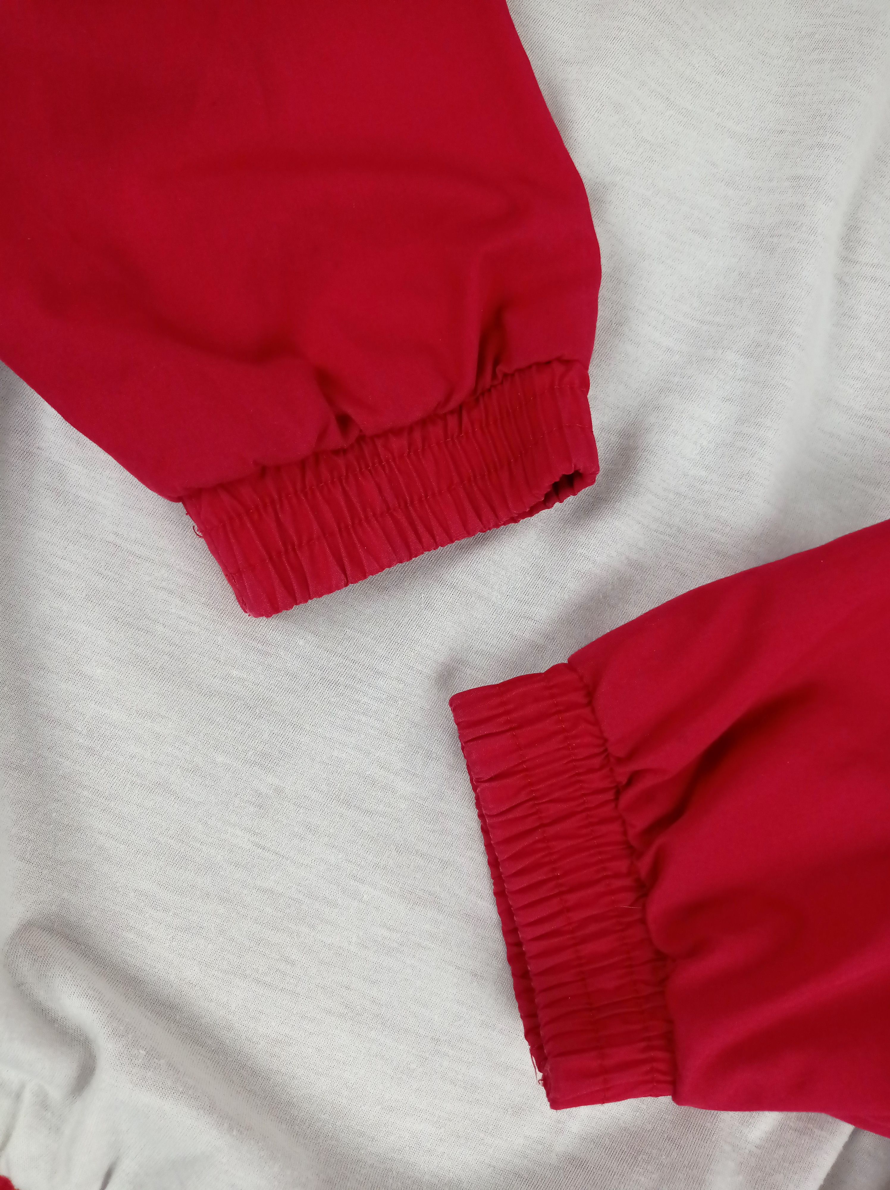 Adidas 90s Vintage Adidas Red Track Jacket Size US L / EU 52-54 / 3 - 5 Thumbnail