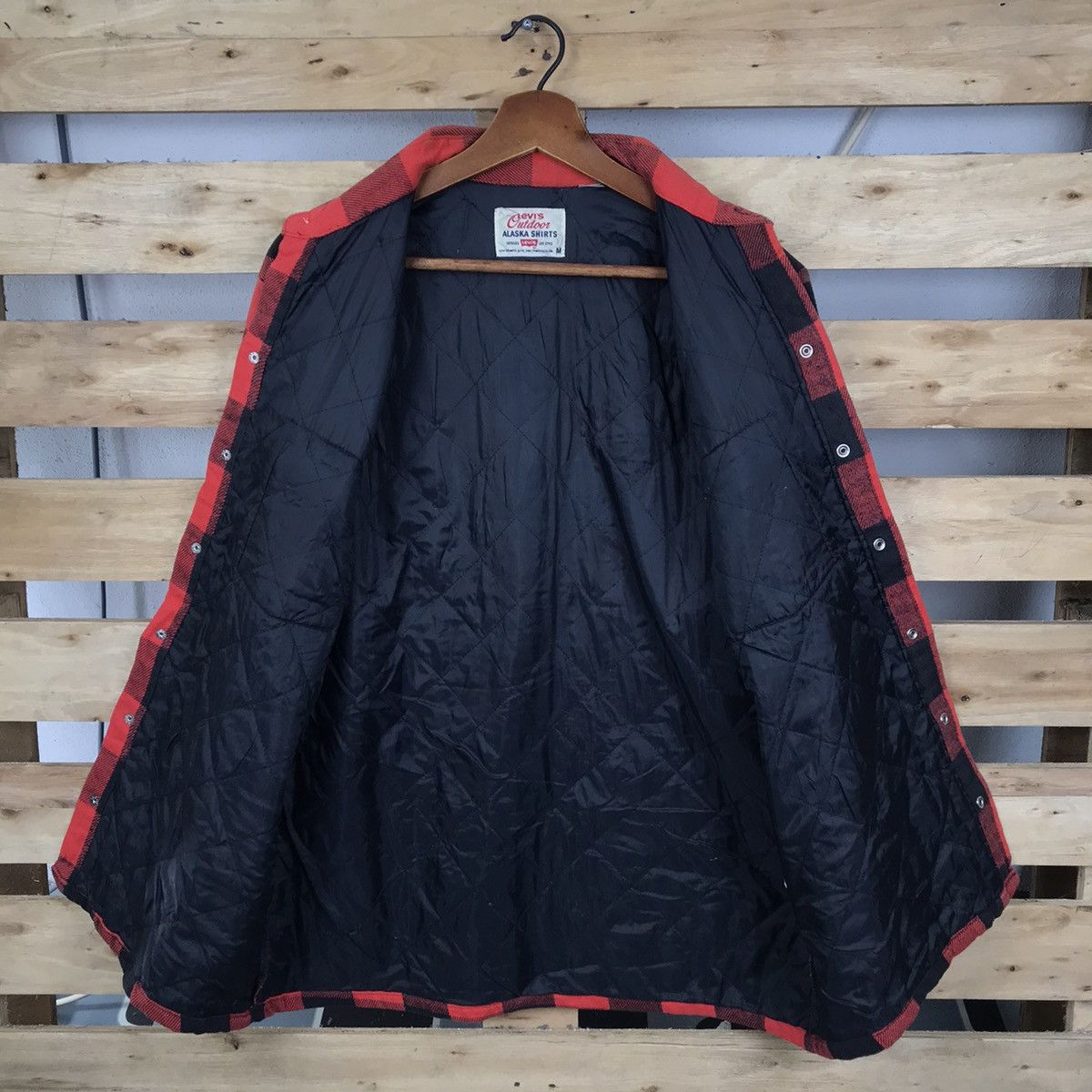 Flannel × Levi's × Levi's Vintage Clothing Vintage Levi’s Outdoor Alaska Shirt Flannel Size US M / EU 48-50 / 2 - 4 Thumbnail