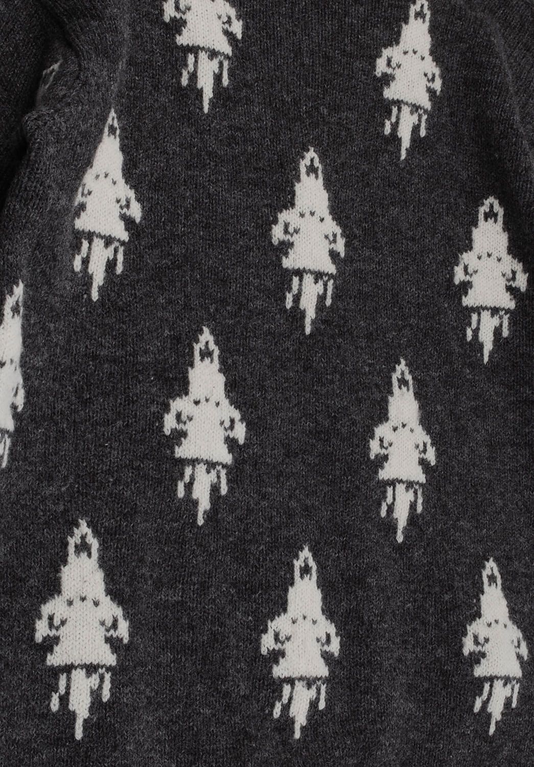 Prada Prada Knit Rockets Pullover Wool Sweater Size 46IT( fits M) Size US M / EU 48-50 / 2 - 3 Thumbnail