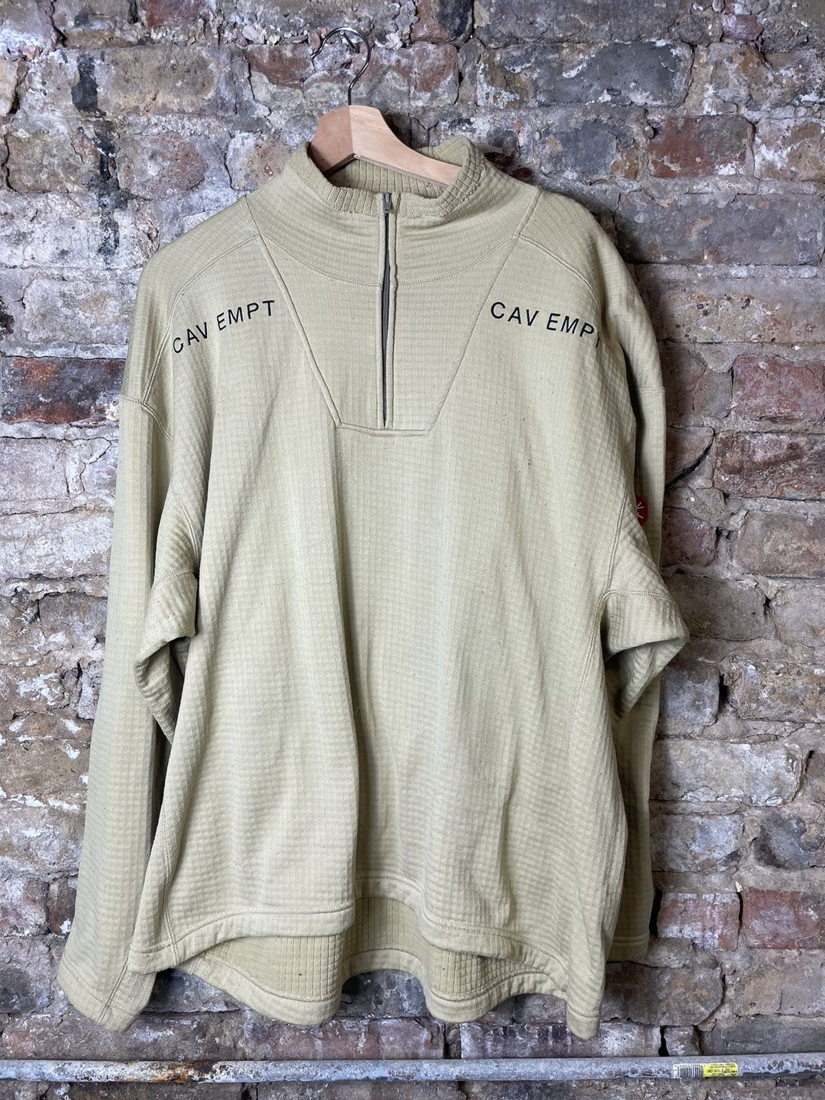 Cav Empt Cav Empt Wool Boa Heavy Half Zip | Grailed