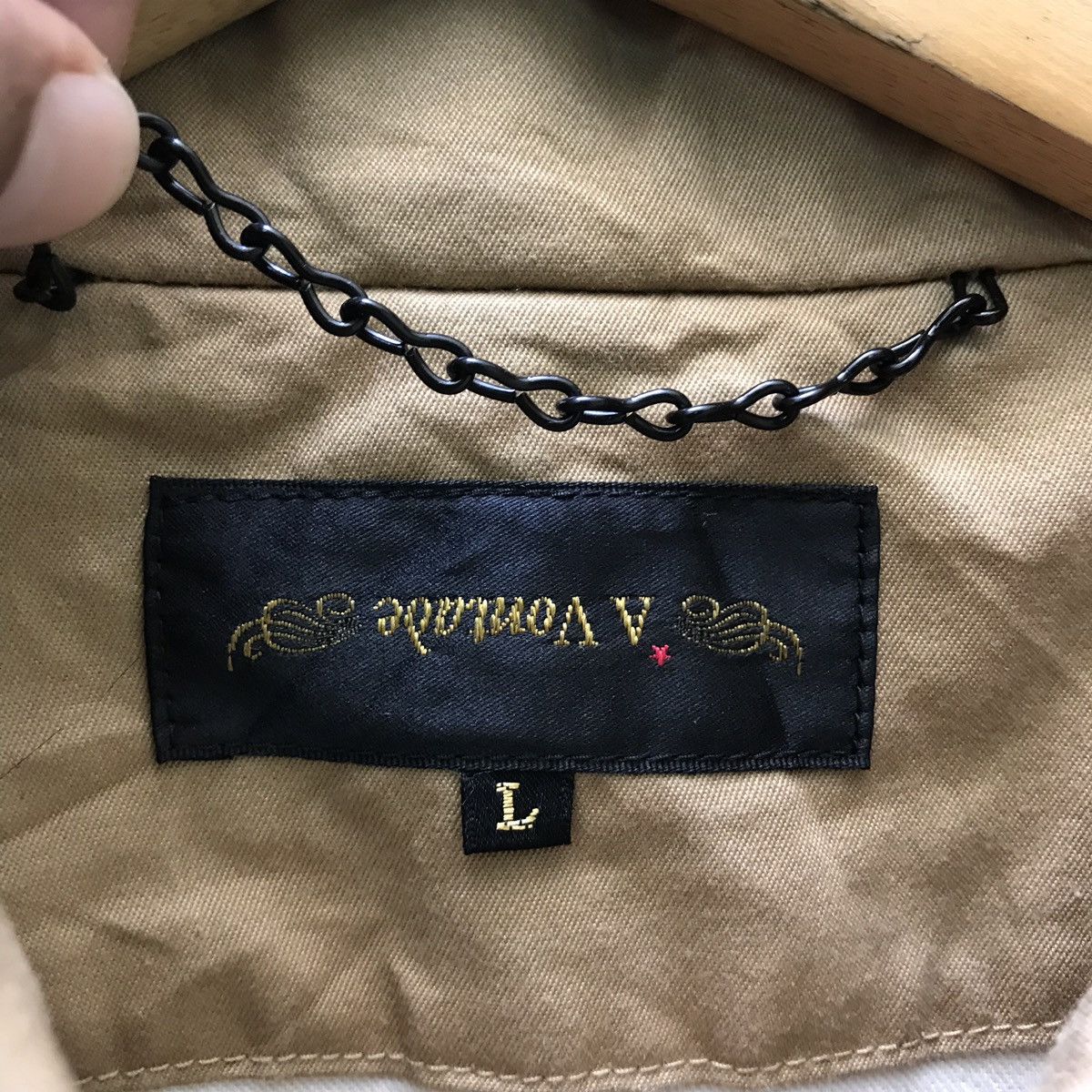 *A VONTADE *A VONTADE KHAKIS COAT WALDER TOP JAPANESE DESIGNER BRAND Size US L / EU 52-54 / 3 - 15 Thumbnail