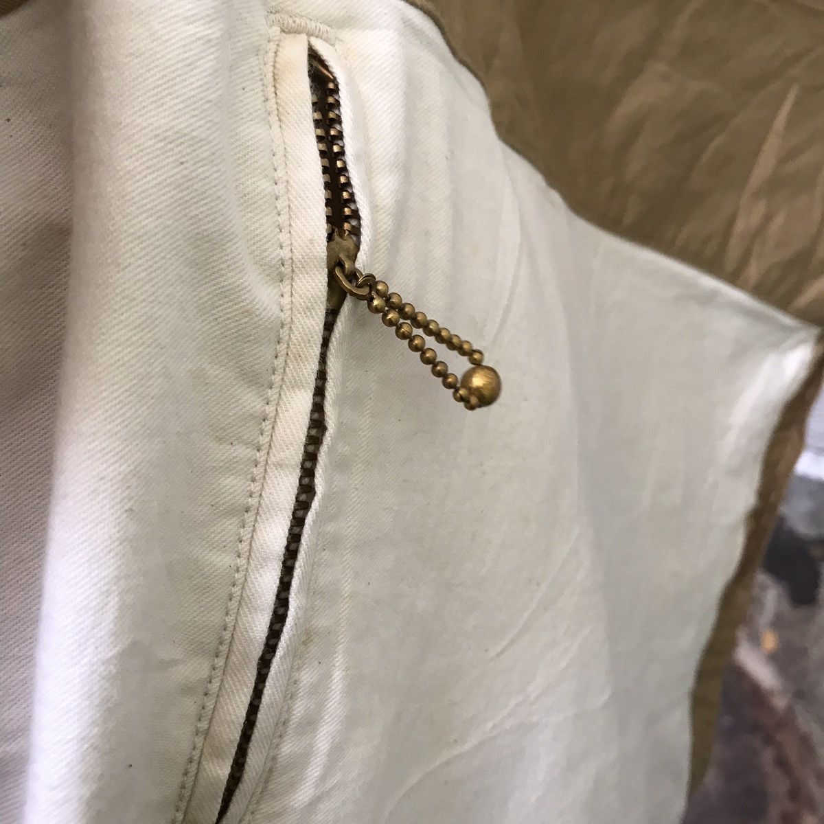*A VONTADE *A VONTADE KHAKIS COAT WALDER TOP JAPANESE DESIGNER BRAND Size US L / EU 52-54 / 3 - 14 Thumbnail
