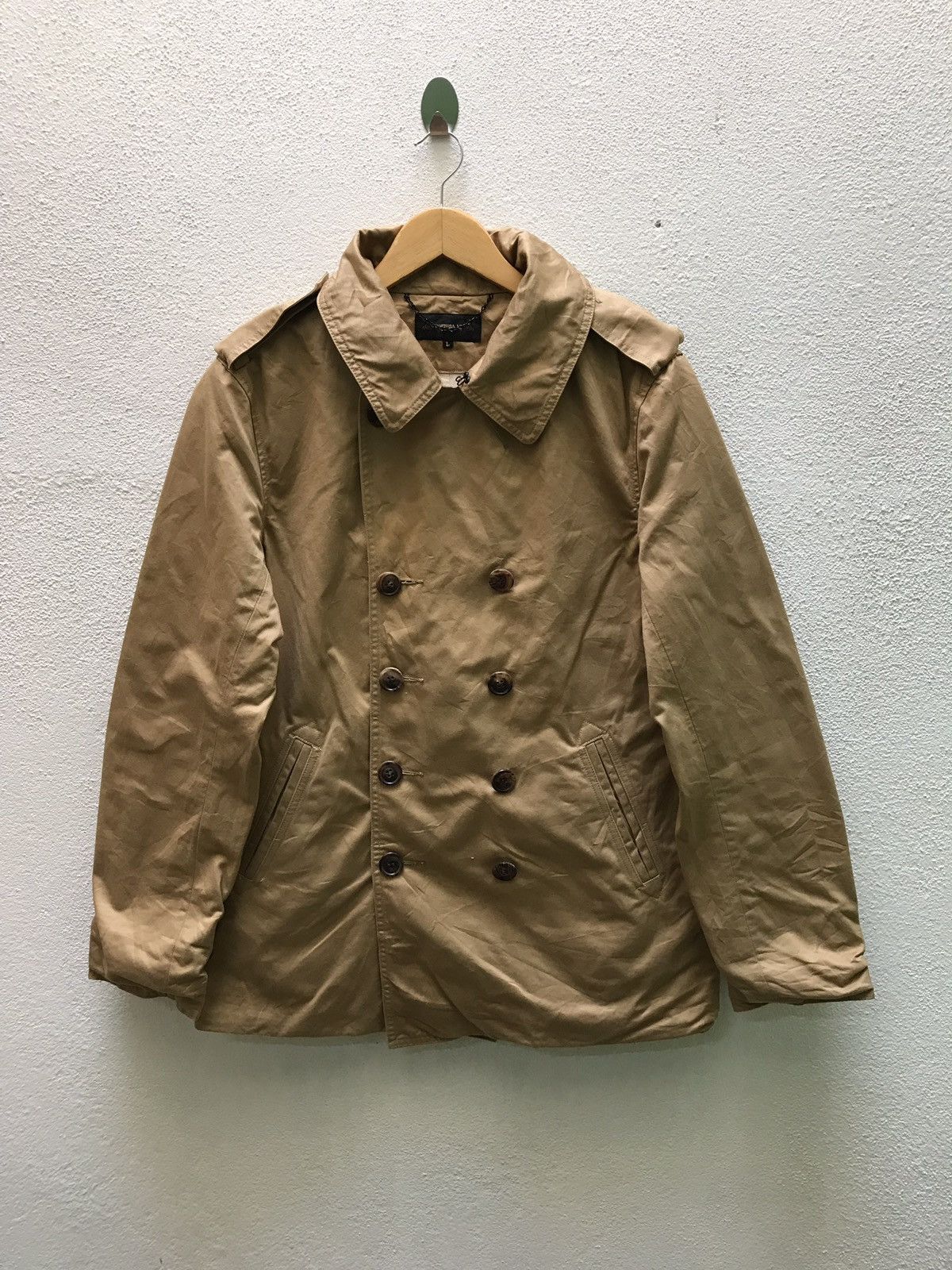 *A VONTADE *A VONTADE KHAKIS COAT WALDER TOP JAPANESE DESIGNER BRAND Size US L / EU 52-54 / 3 - 7 Thumbnail