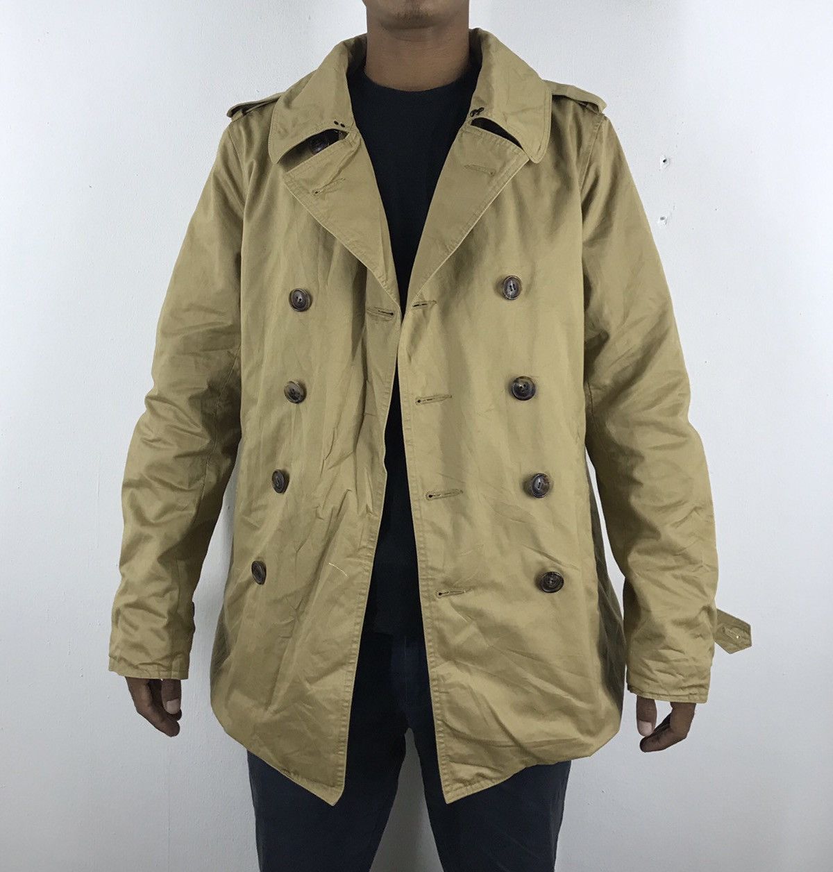 *A VONTADE *A VONTADE KHAKIS COAT WALDER TOP JAPANESE DESIGNER BRAND Size US L / EU 52-54 / 3 - 2 Thumbnail
