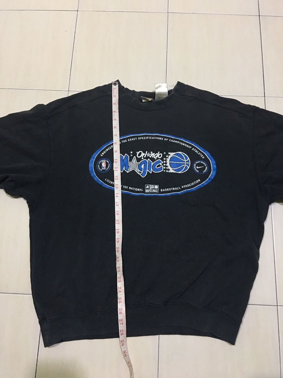 NBA × Nike × Vintage Vintage Nike Magic Orlando Basketball Nba Sweatshirt Size US L / EU 52-54 / 3 - 8 Thumbnail