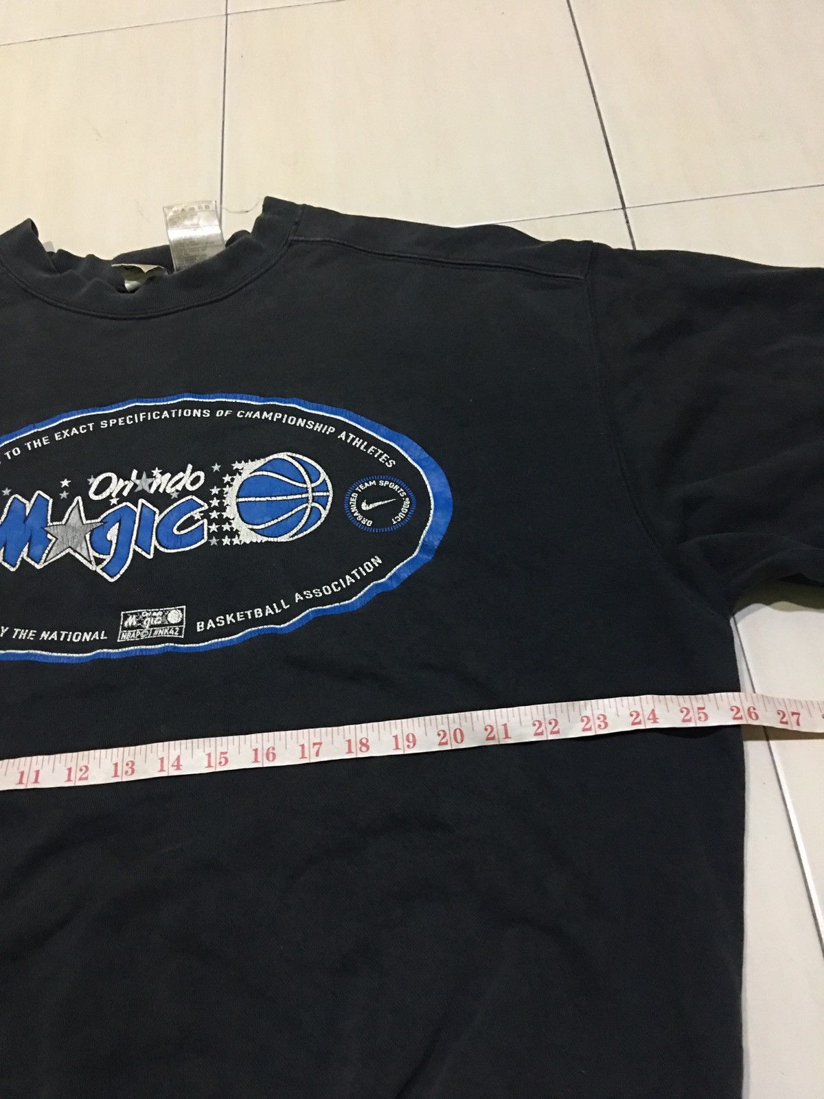 NBA × Nike × Vintage Vintage Nike Magic Orlando Basketball Nba Sweatshirt Size US L / EU 52-54 / 3 - 7 Thumbnail