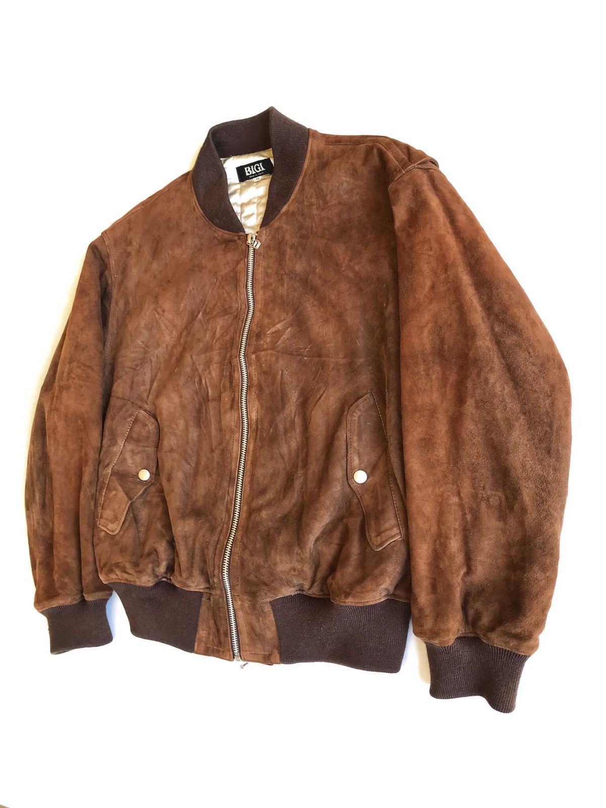 BIGI BIGI 1986 AUTUMN WINTER COLLECTION SUEDE SHEEPSKIN LEATHER Size US L / EU 52-54 / 3 - 11 Thumbnail