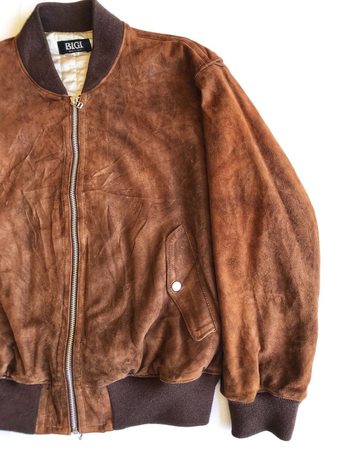 BIGI BIGI 1986 AUTUMN WINTER COLLECTION SUEDE SHEEPSKIN LEATHER Size US L / EU 52-54 / 3 - 14 Thumbnail