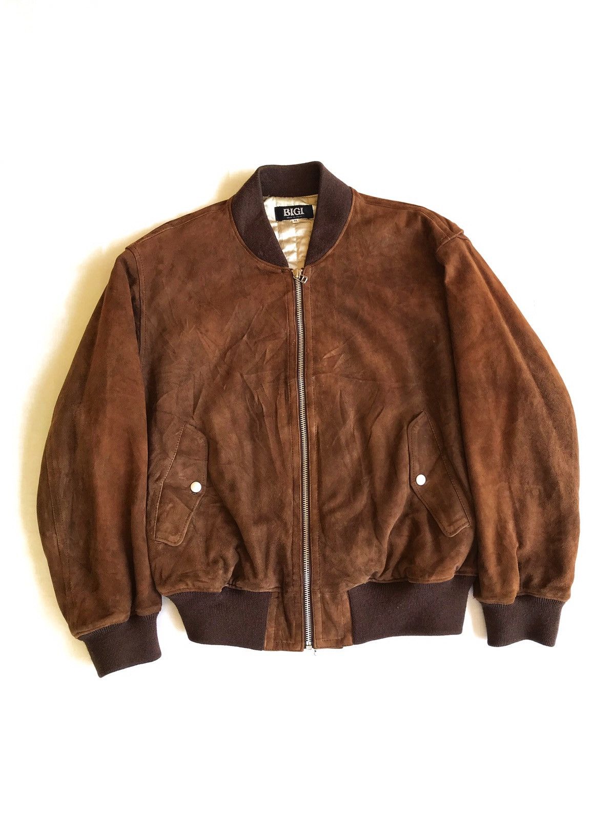 BIGI BIGI 1986 AUTUMN WINTER COLLECTION SUEDE SHEEPSKIN LEATHER Size US L / EU 52-54 / 3 - 15 Thumbnail