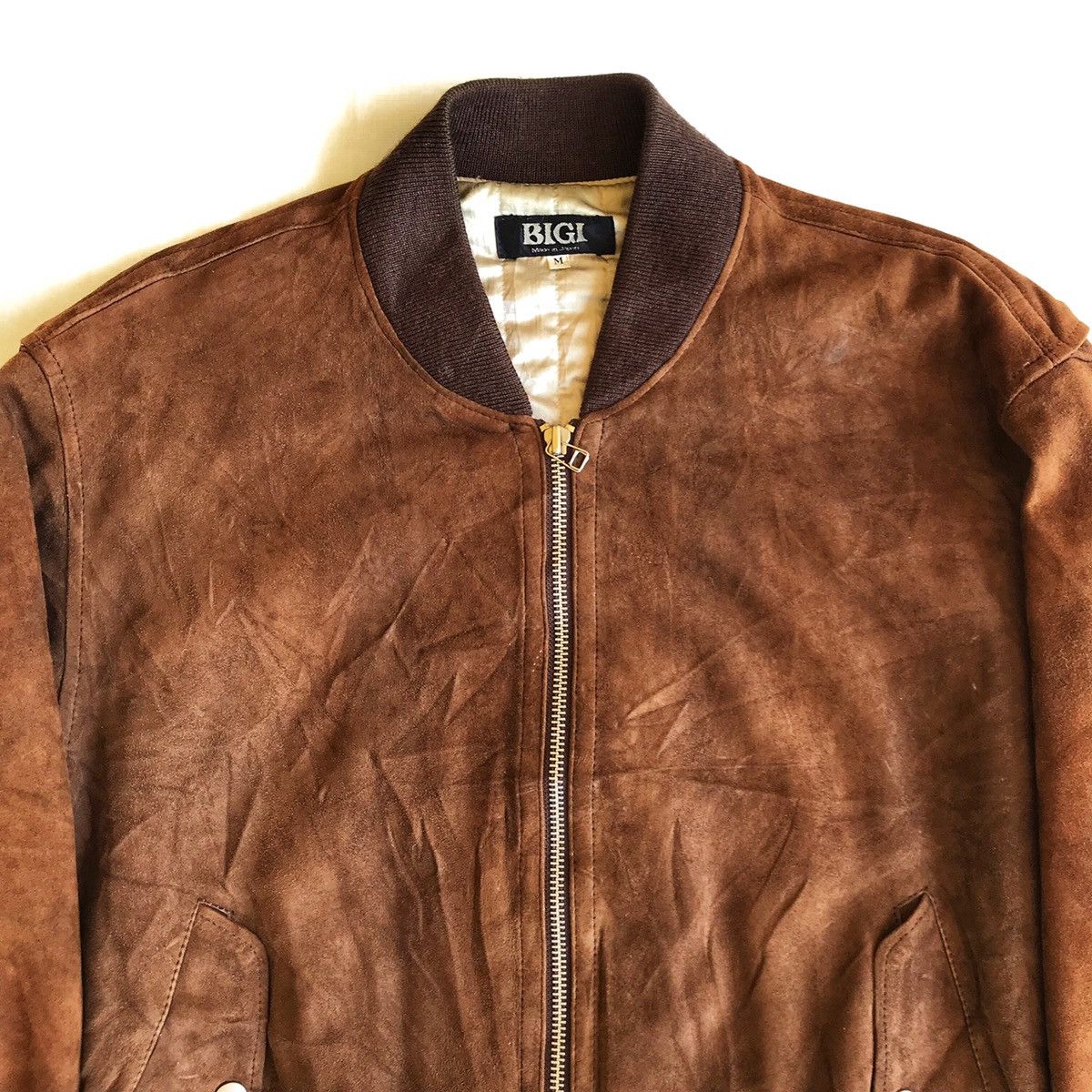 BIGI BIGI 1986 AUTUMN WINTER COLLECTION SUEDE SHEEPSKIN LEATHER Size US L / EU 52-54 / 3 - 12 Thumbnail