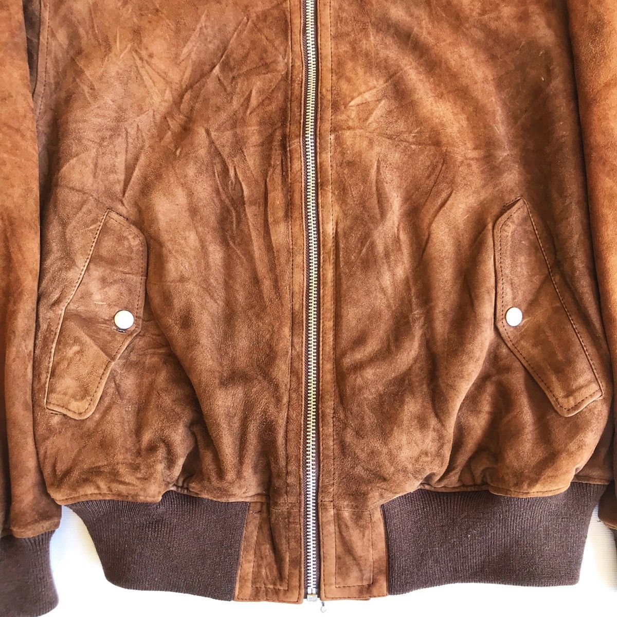 BIGI BIGI 1986 AUTUMN WINTER COLLECTION SUEDE SHEEPSKIN LEATHER Size US L / EU 52-54 / 3 - 13 Thumbnail