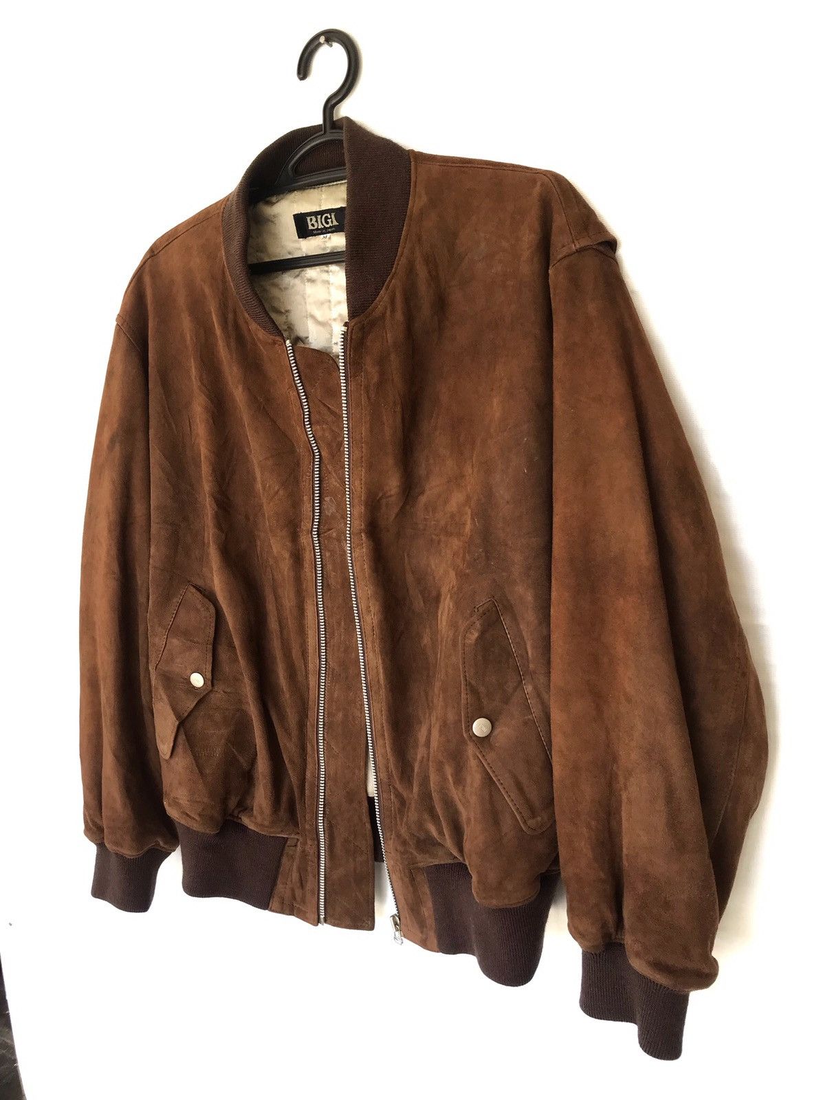 BIGI BIGI 1986 AUTUMN WINTER COLLECTION SUEDE SHEEPSKIN LEATHER Size US L / EU 52-54 / 3 - 7 Thumbnail